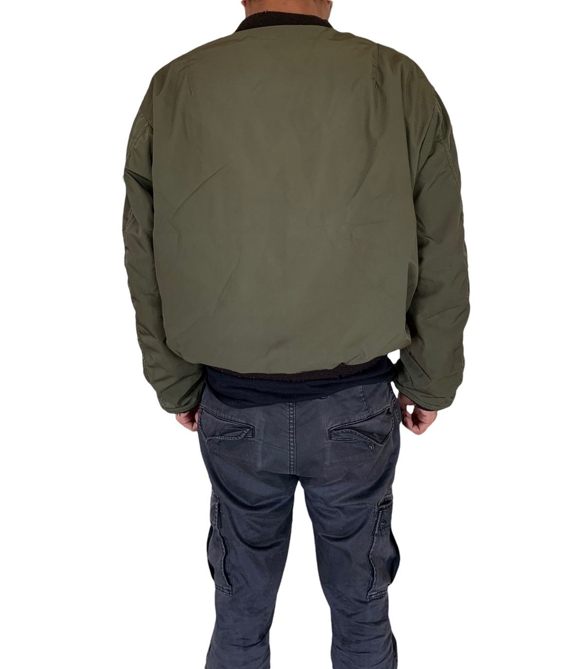 Alpha Industries Japanese Brand Moussy Distressed Alpha Bomber Jacket Size US M / EU 48-50 / 2 - 23 Thumbnail