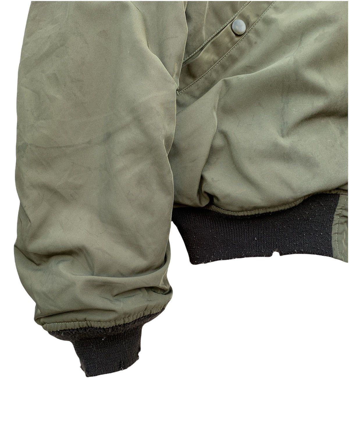 Alpha Industries Japanese Brand Moussy Distressed Alpha Bomber Jacket Size US M / EU 48-50 / 2 - 11 Thumbnail