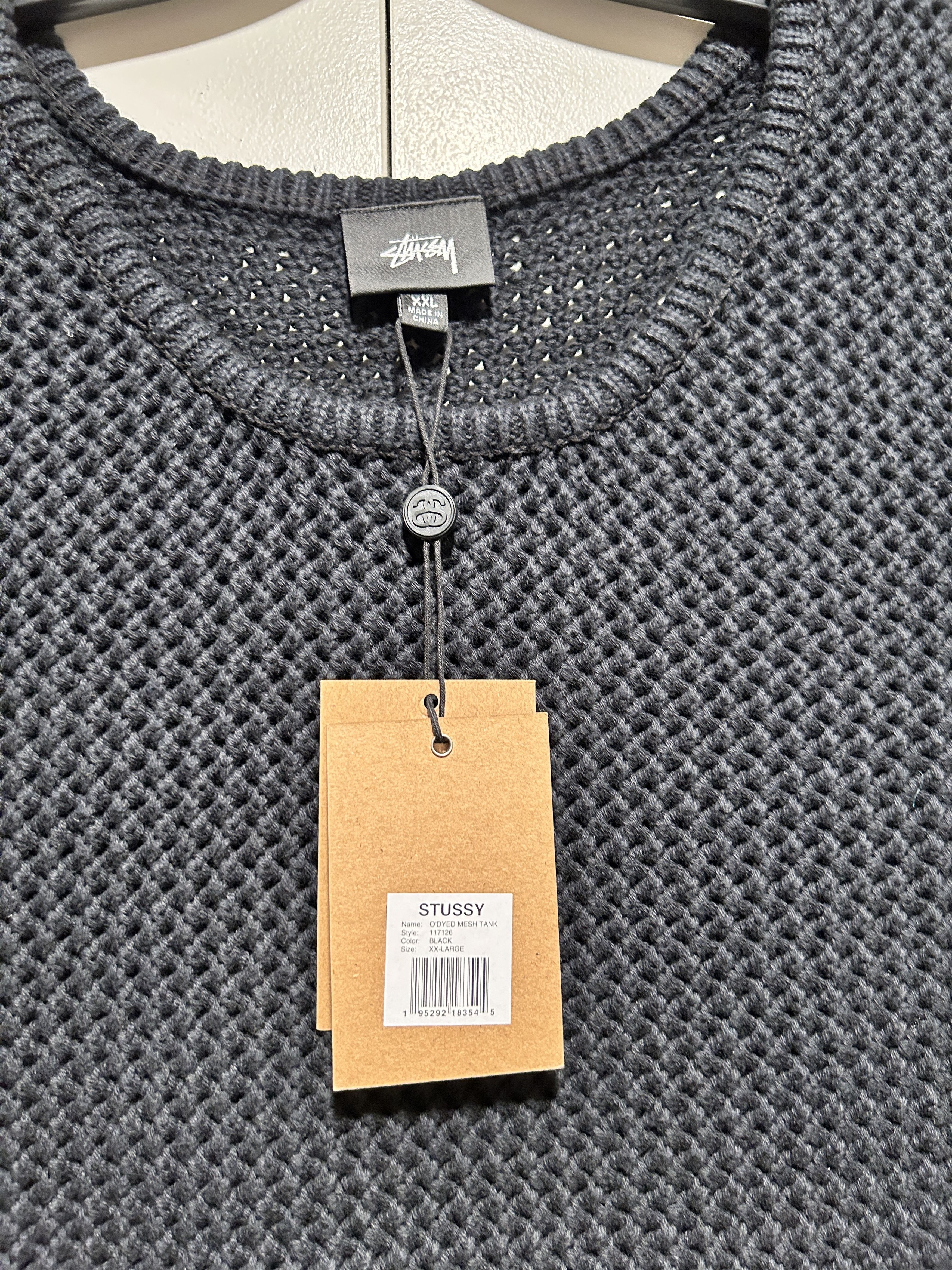 Stussy stussy O'Dyed Mesh Tank-black Size US XXL / EU 58 / 5 - 5 Thumbnail