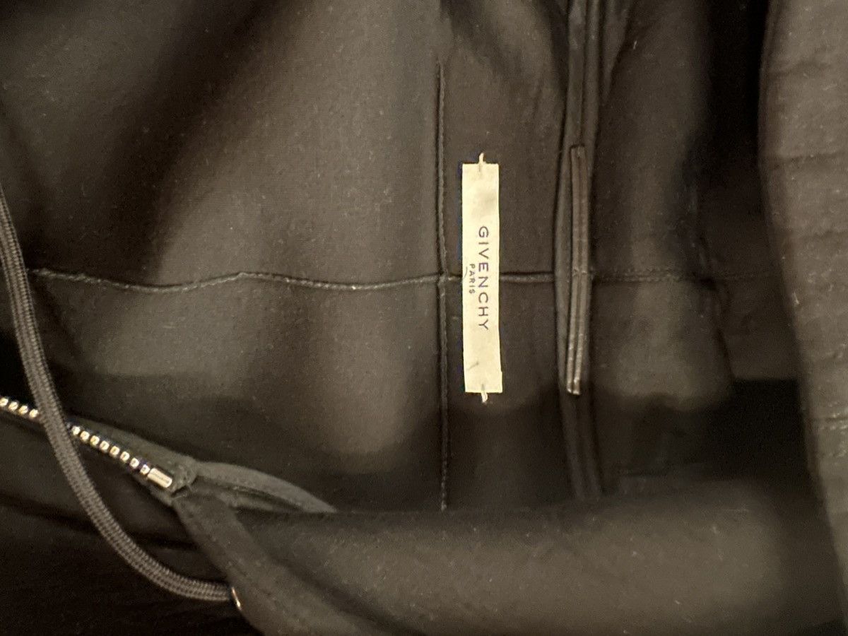 Givenchy Givenchy Black Leather Neoprene Jacket Size US L / EU 52-54 / 3 - 14 Thumbnail