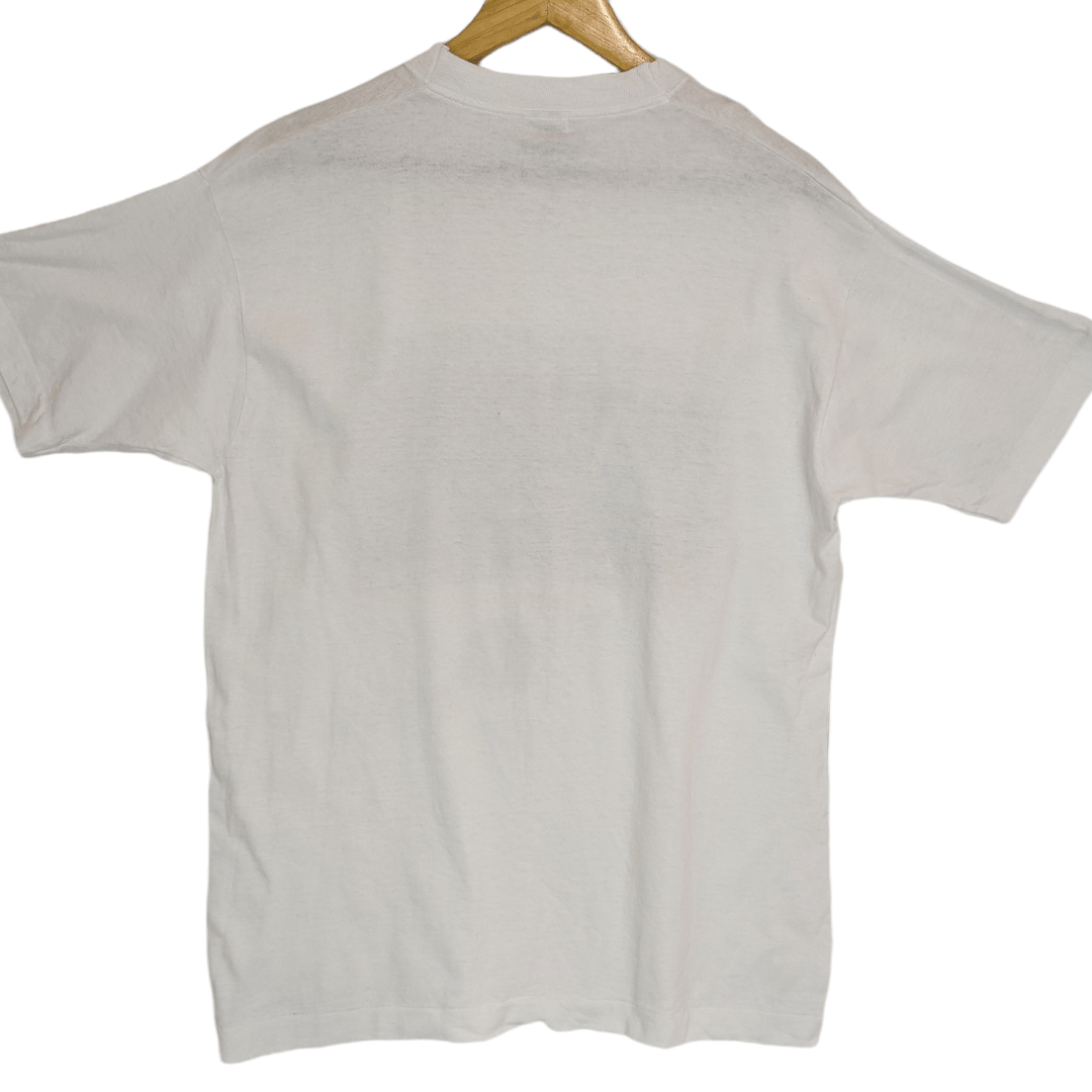 Fruit Of The Loom × La Gear × Vintage 90's LOS ANGELES Santa Monica US Flag T-Shirt Single Stitch Size US L / EU 52-54 / 3 - 4 Thumbnail