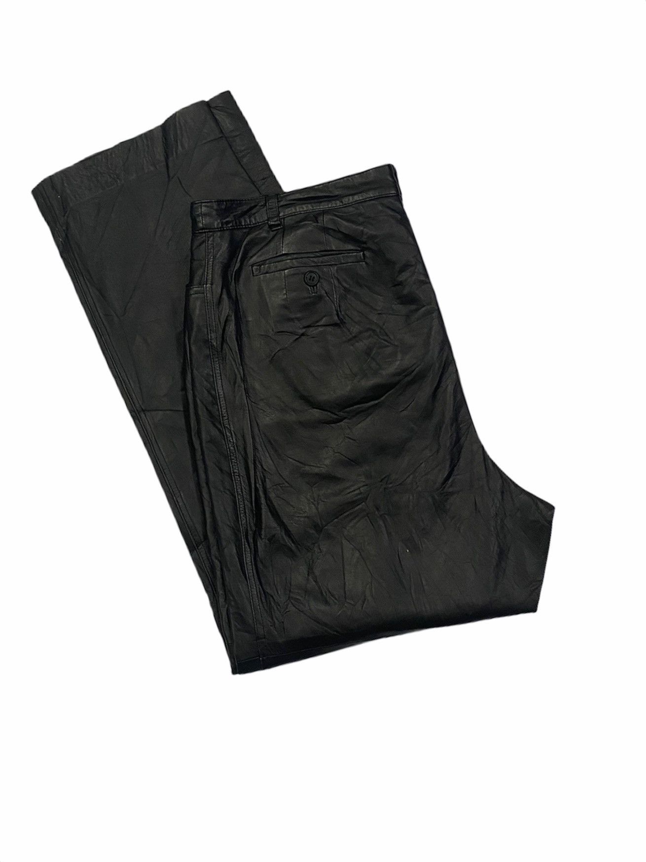 image of Leather Pants in Black, Men's (Size 36)