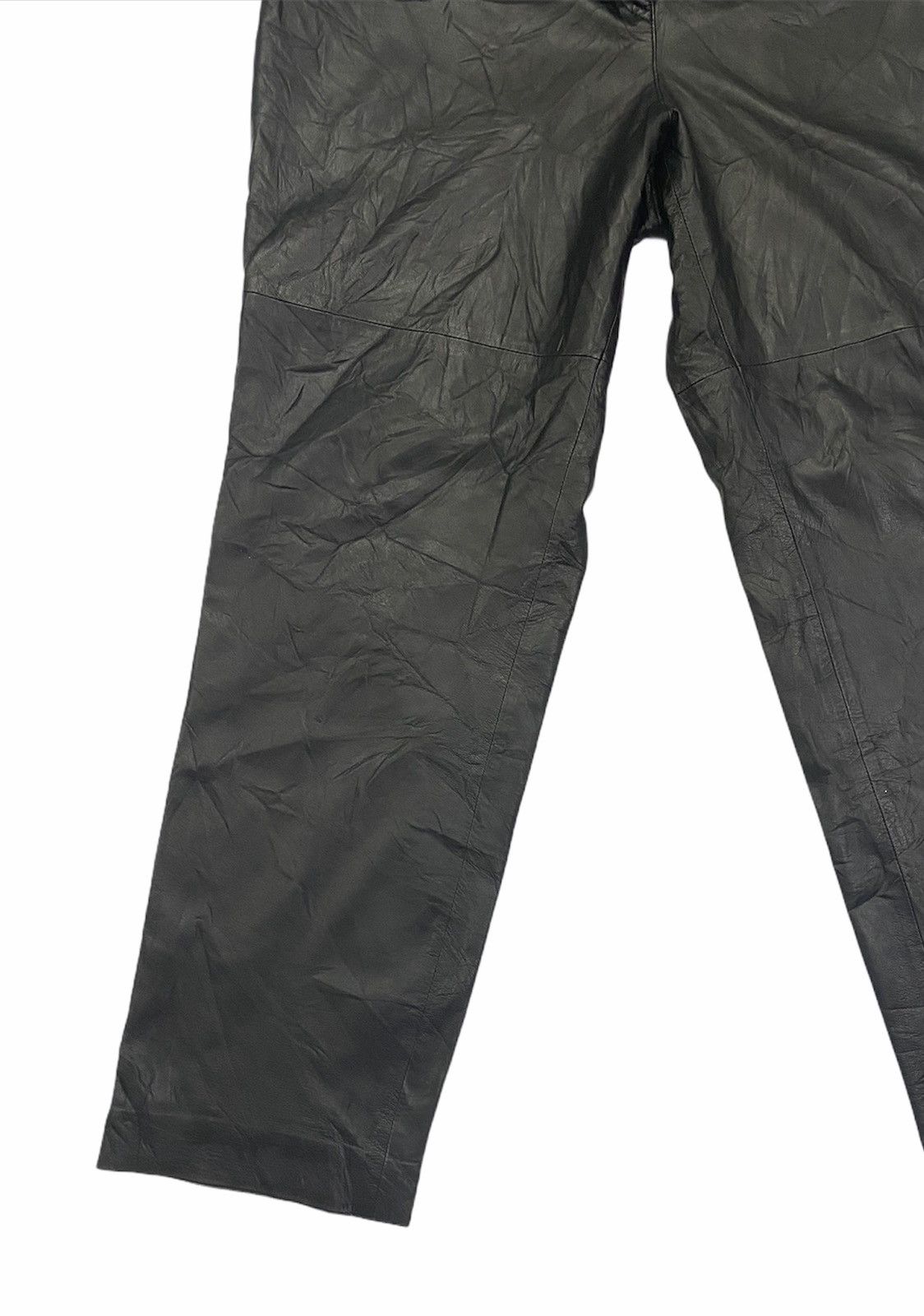 Japanese Brand Leather Pants Size US 36 / EU 52 - 5 Thumbnail