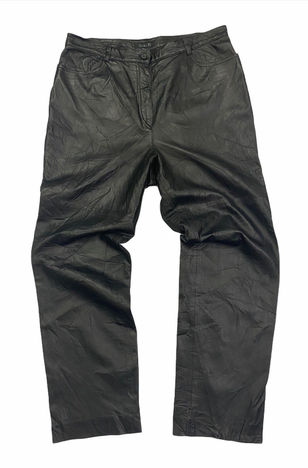 Japanese Brand Leather Pants Size US 36 / EU 52 - 3 Thumbnail
