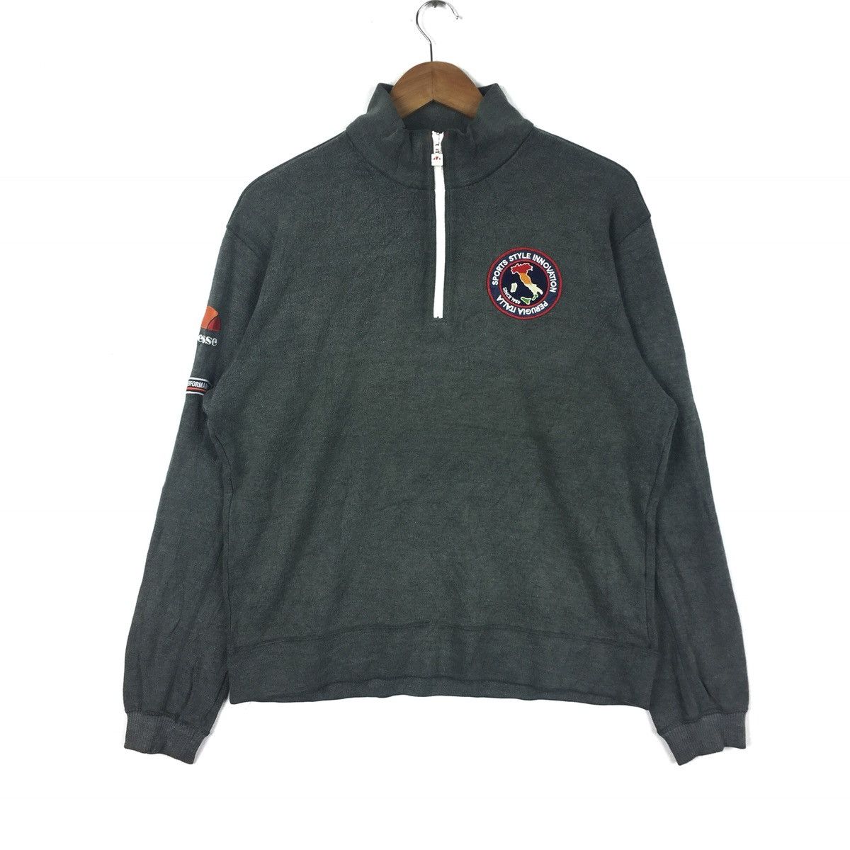 Ellesse Ellesse Sweatshirt Casual Jumper Pullover Size US L / EU 52-54 / 3 - 1 Thumbnail