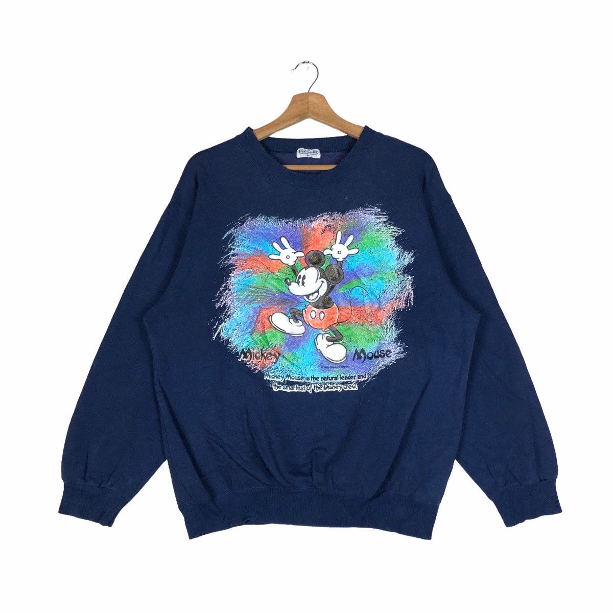 Mickey Mouse VINTAGE MICKEY MOUSE SWEATSHIRT CARTOON Size US M / EU 48-50 / 2 - 1 Thumbnail