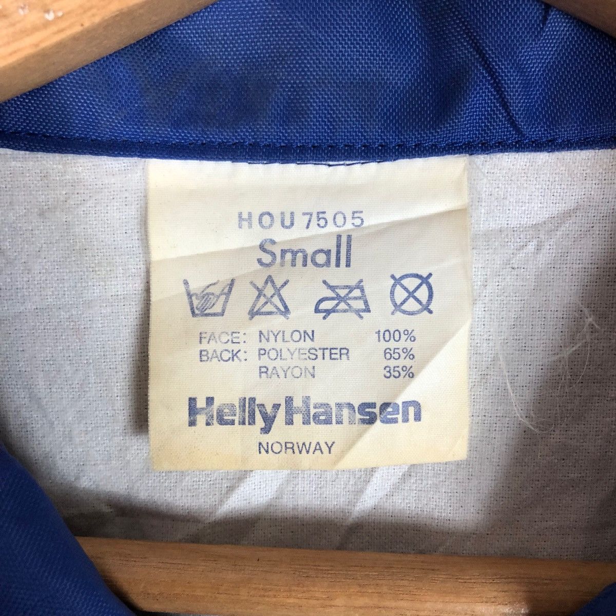 Helly Hansen VINTAGE HELLY HANSEN WINBREAKER JACKET Size US S / EU 44-46 / 1 - 5 Thumbnail