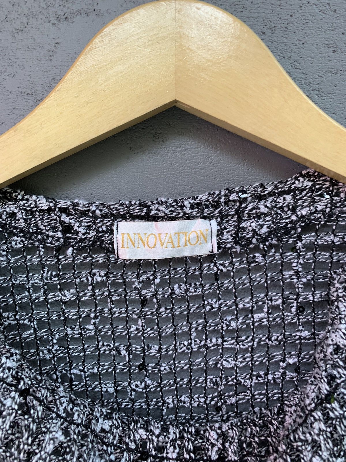 20471120 🖤BLACKFRIDAY🖤VINTAGE CROP OPEN KNITTED LIKE 🔥NANCY SPUGEN🔥 Size S / US 4 / IT 40 - 7 Thumbnail