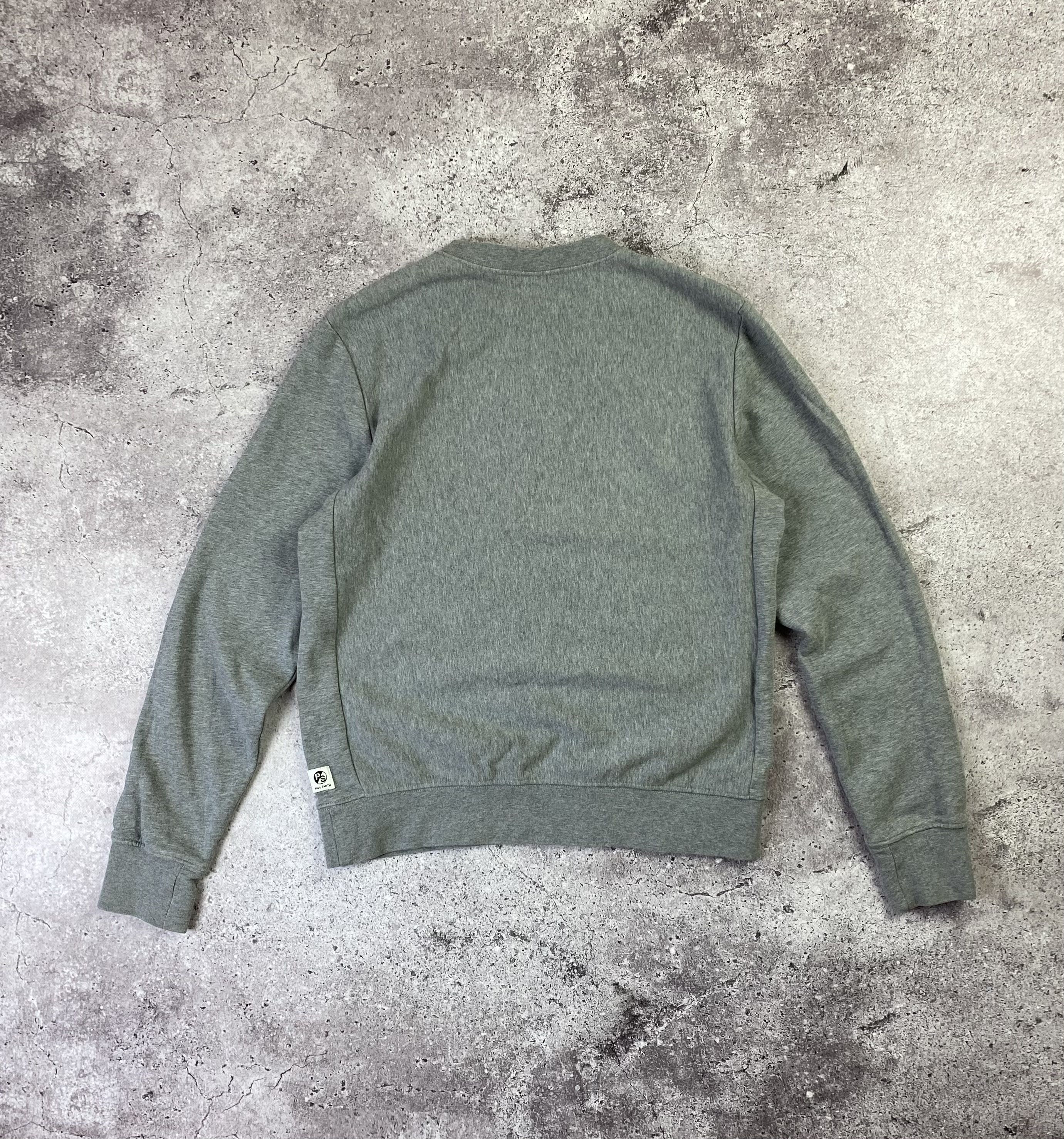 Paul Smith × Vintage Paul Smith PS Logo Sweatshirt Jumper Gray Size M Size US M / EU 48-50 / 2 - 5 Thumbnail