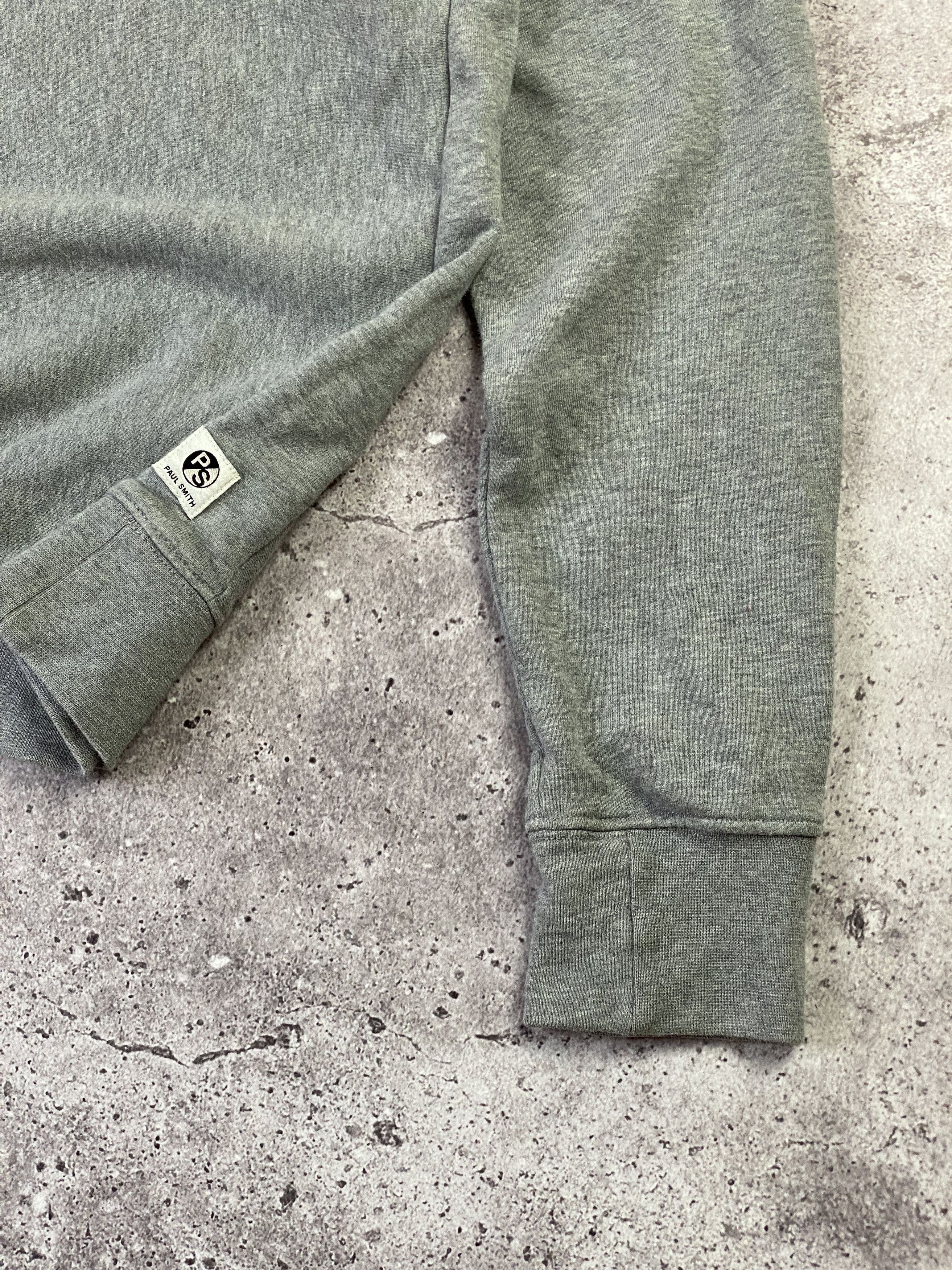 Paul Smith × Vintage Paul Smith PS Logo Sweatshirt Jumper Gray Size M Size US M / EU 48-50 / 2 - 4 Thumbnail