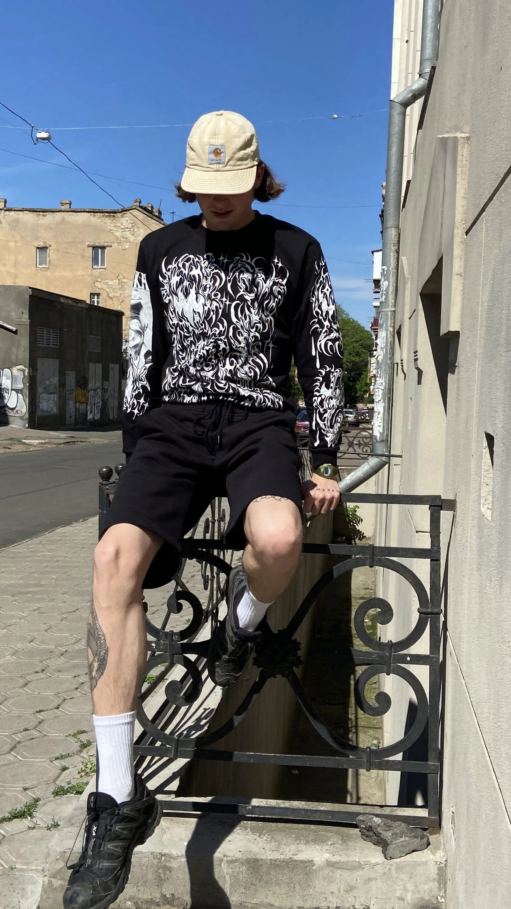 Other Streetwear shorts basic black ulika unknwnn Size US 34 / EU 50 - 2 Thumbnail