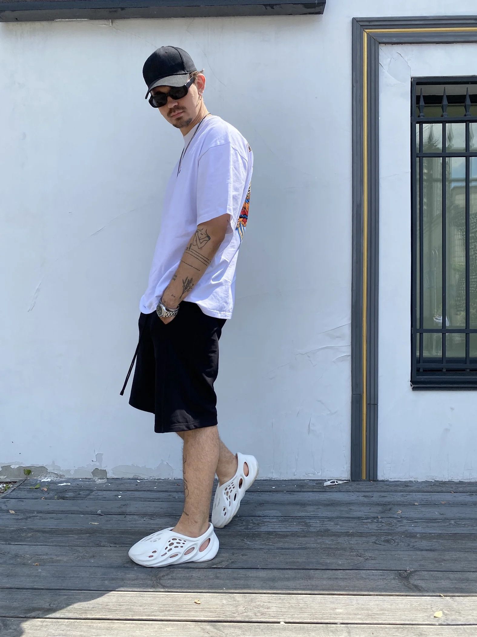 Other Streetwear shorts basic black ulika unknwnn Size US 34 / EU 50 - 8 Thumbnail