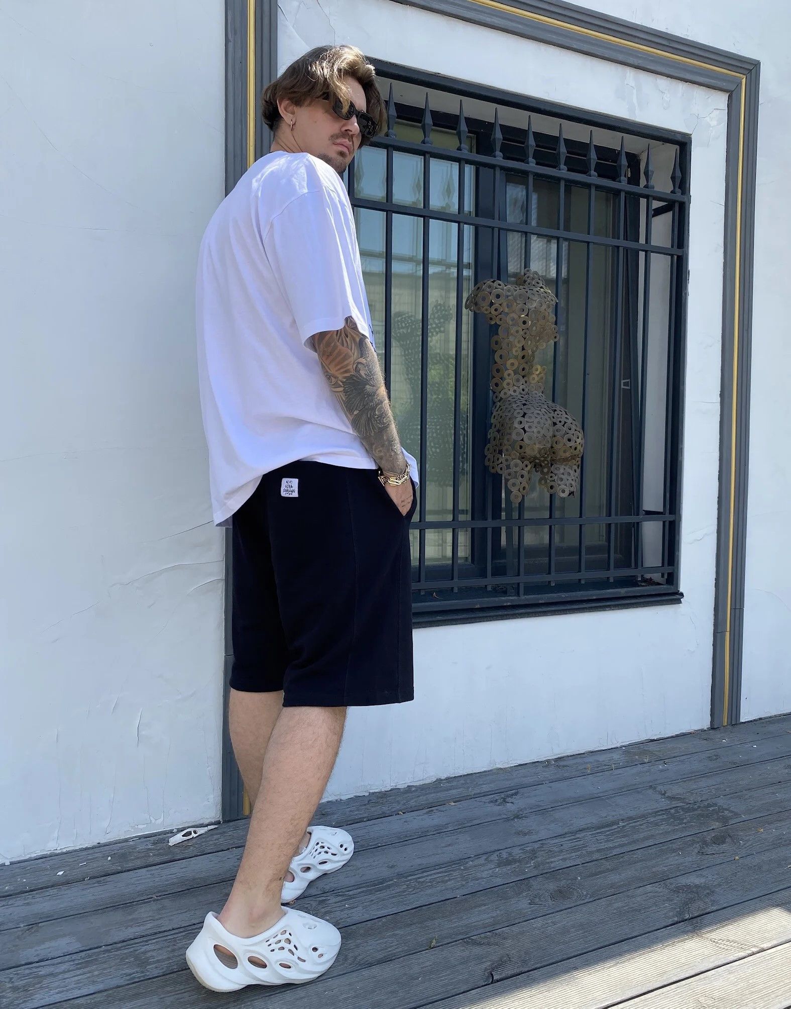 Other Streetwear shorts basic black ulika unknwnn Size US 34 / EU 50 - 9 Thumbnail