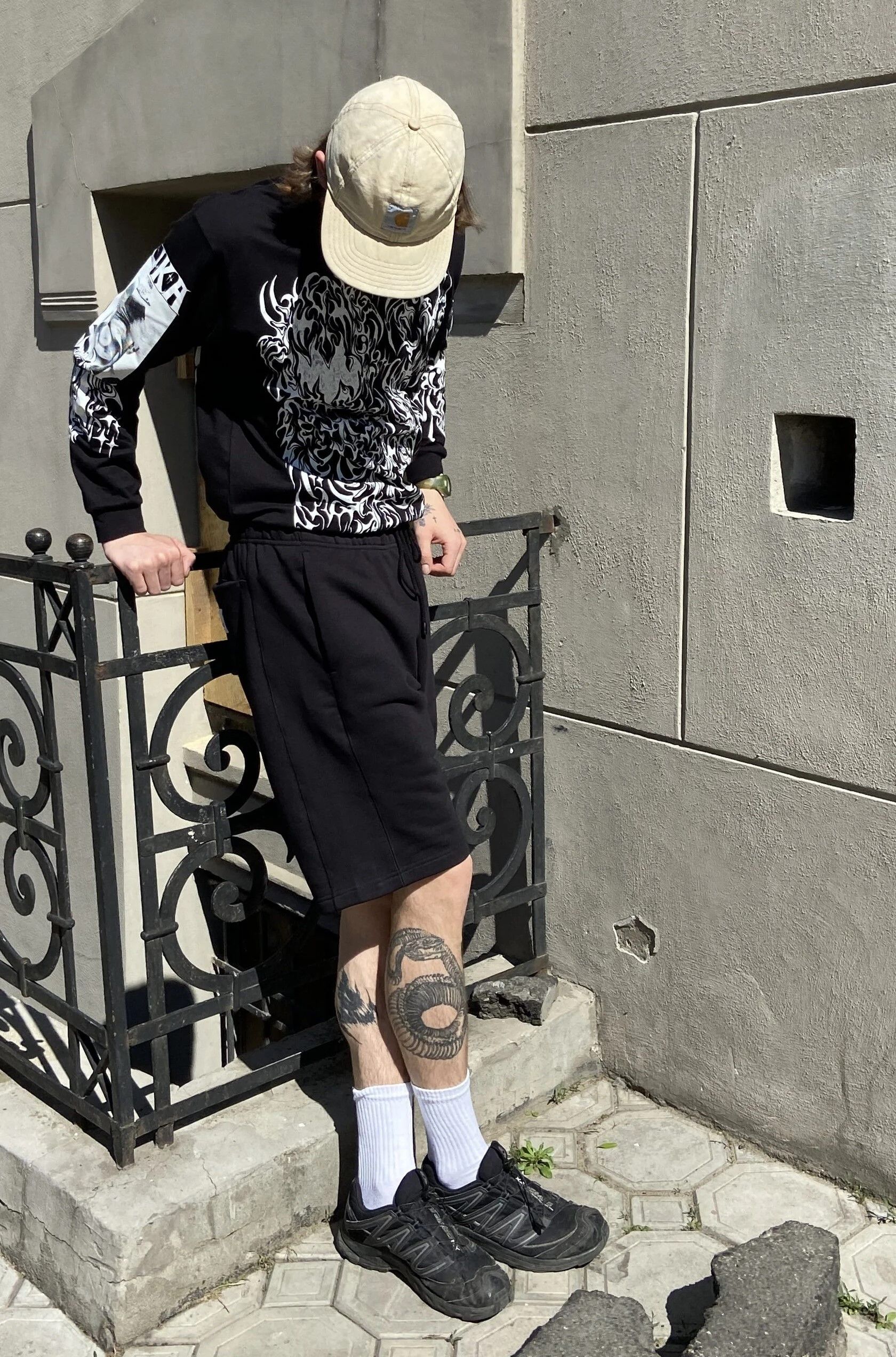 Other Streetwear shorts basic black ulika unknwnn Size US 34 / EU 50 - 1 Thumbnail
