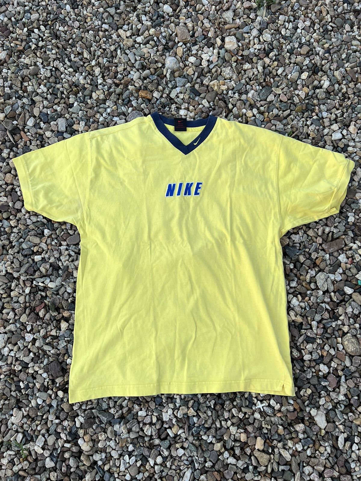 Vintage Nike Vintage 90s tshirt spellout Size US XL / EU 56 / 4 - 1 Thumbnail
