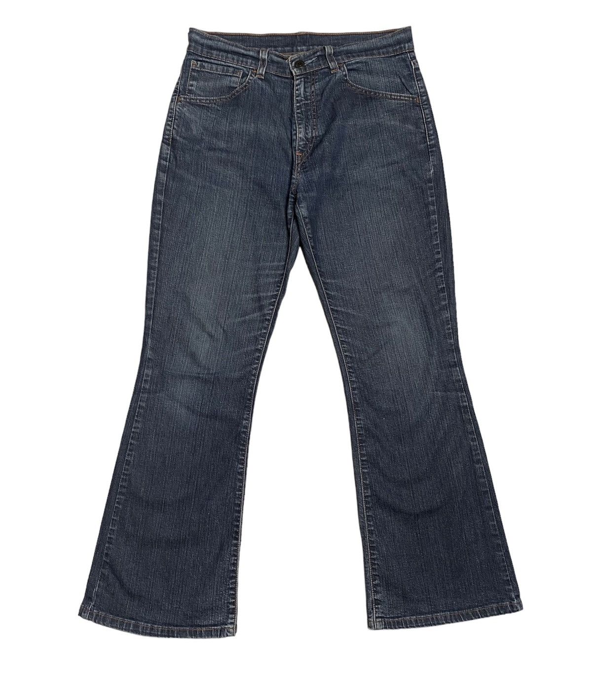 Levi's Vintage Dark Levi’s Strauss Flared Jeans Trousers Size 30" / US 8 / IT 44 - 1 Thumbnail