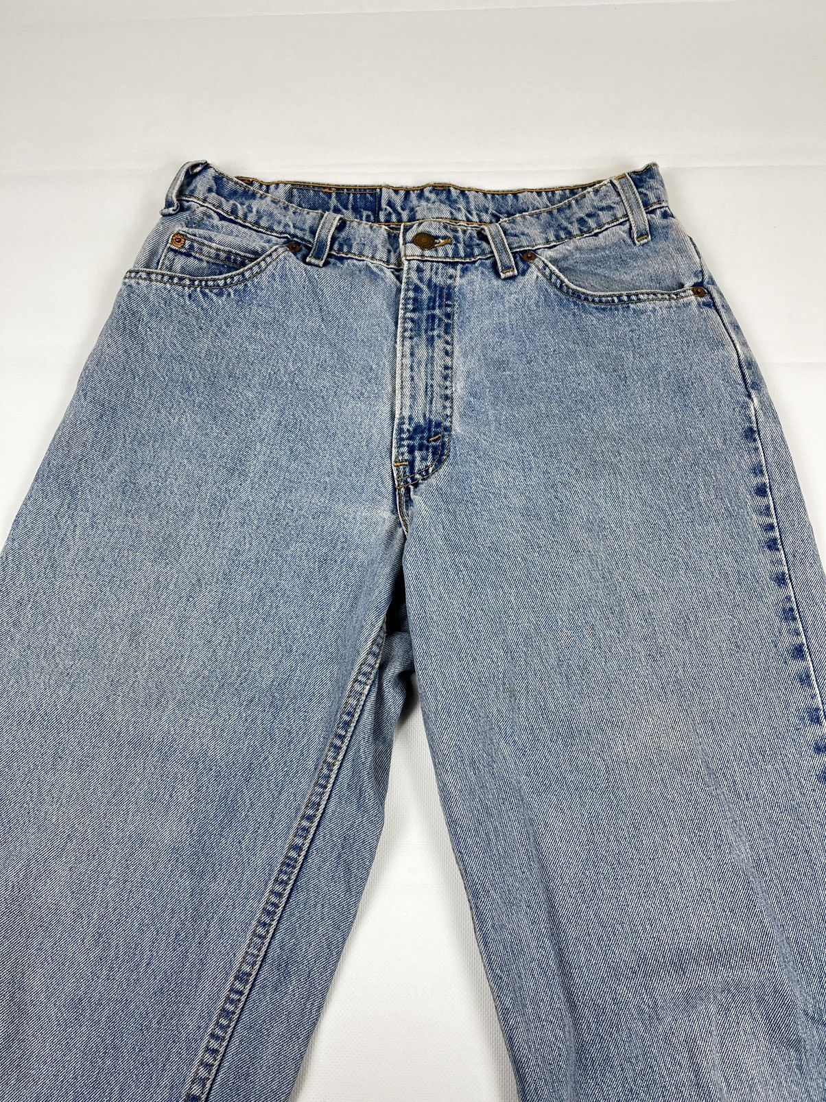 Levi's Levi’s Vintage Orange Tab Blue Washed Denim Pants Size US 32 / EU 48 - 4 Thumbnail