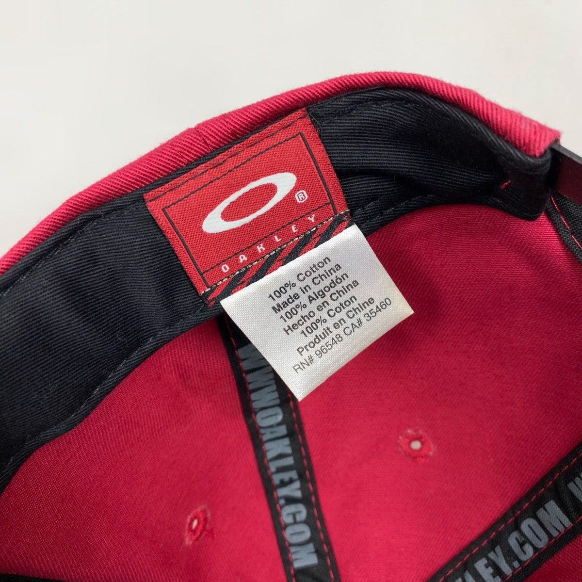 Oakley 2000’s Vintage Oakley Metallic Logo Snapback Cap Size ONE SIZE - 11 Thumbnail