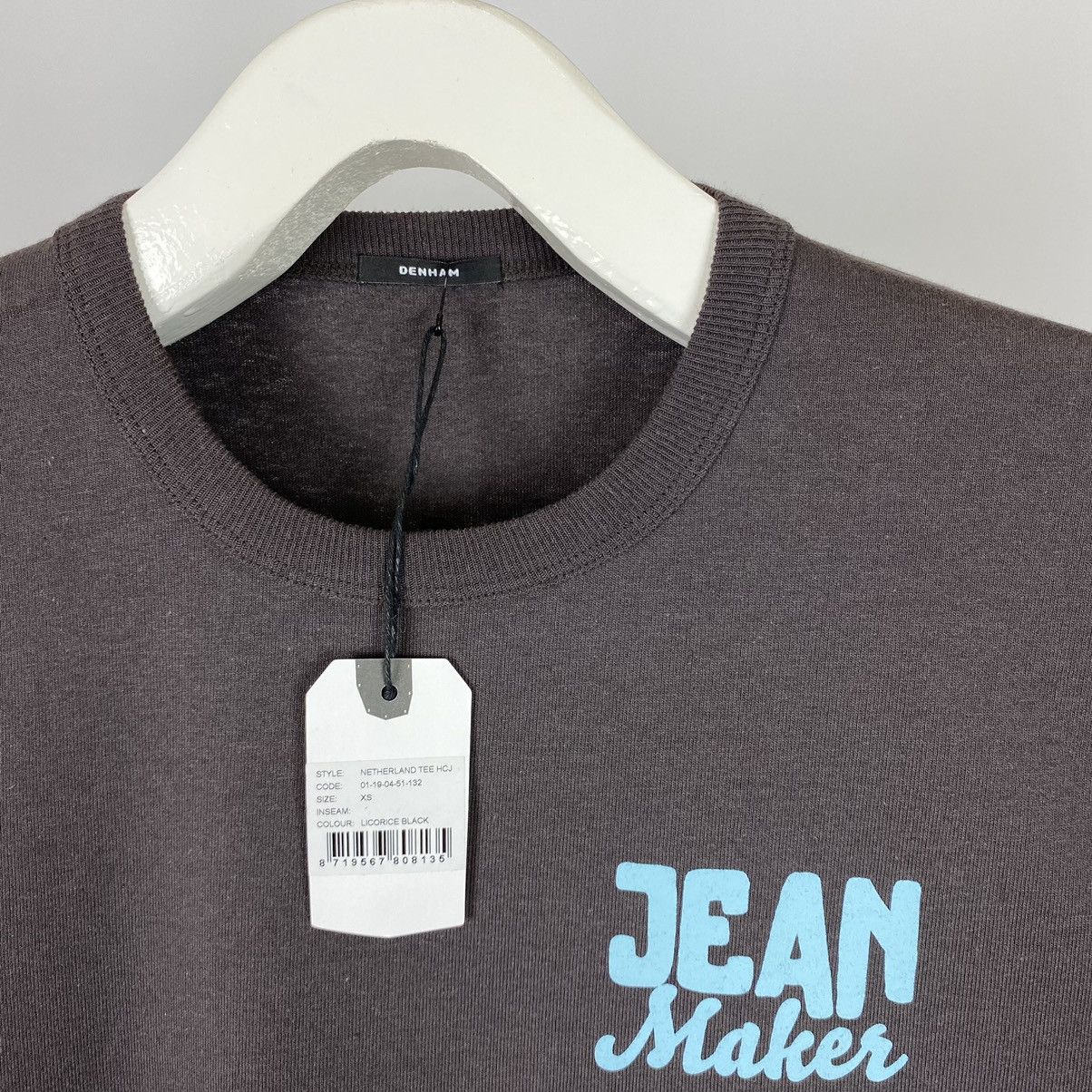DENHAM Dehnam Jean Maker Netherland T-Shirt BNWT Size US S / EU 44-46 / 1 - 3 Thumbnail