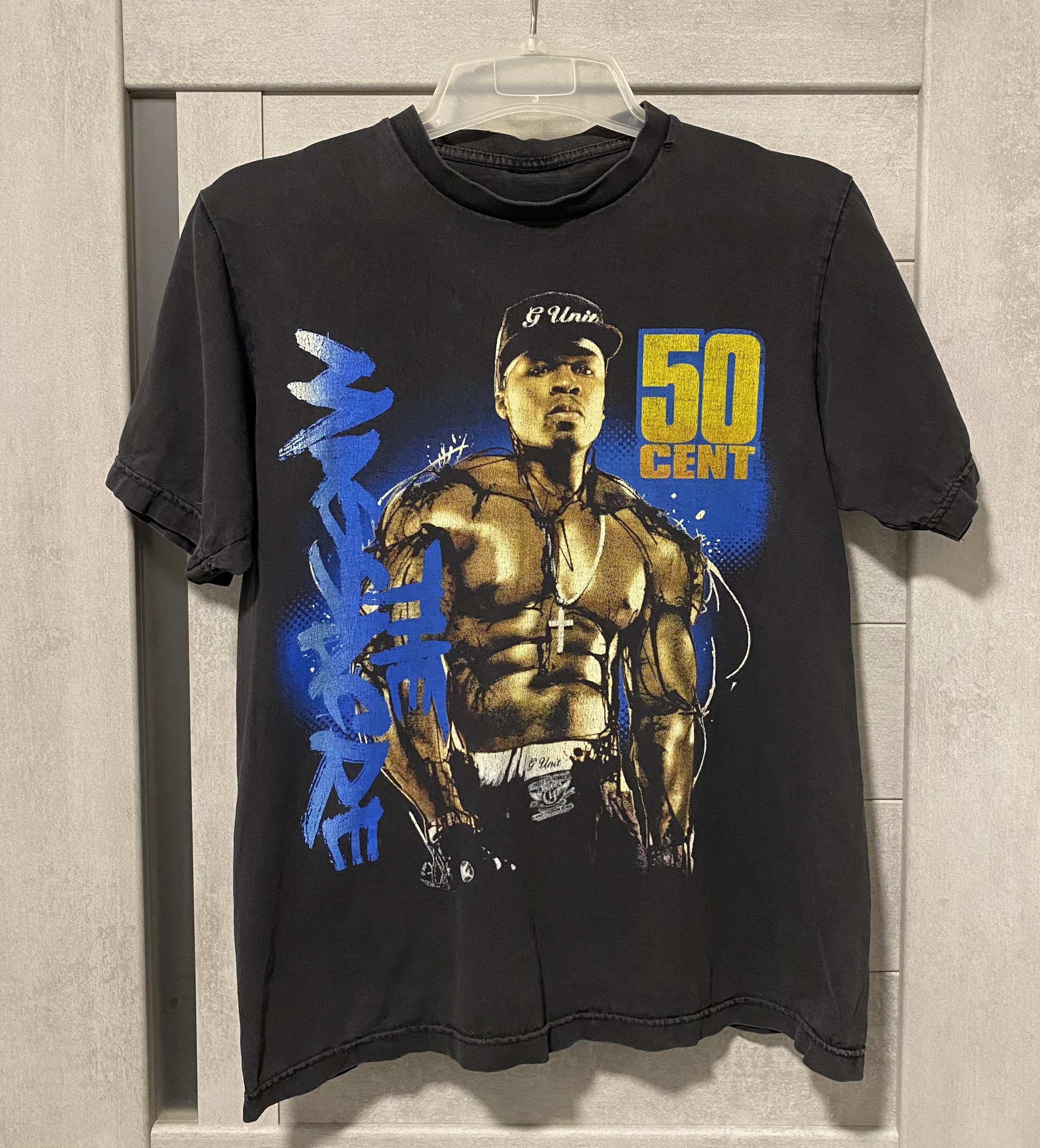 50 Cent × Rap Tees × Vintage Vintage 2005 50 Cent The Massacre t-shirt Size US M / EU 48-50 / 2 - 1 Thumbnail