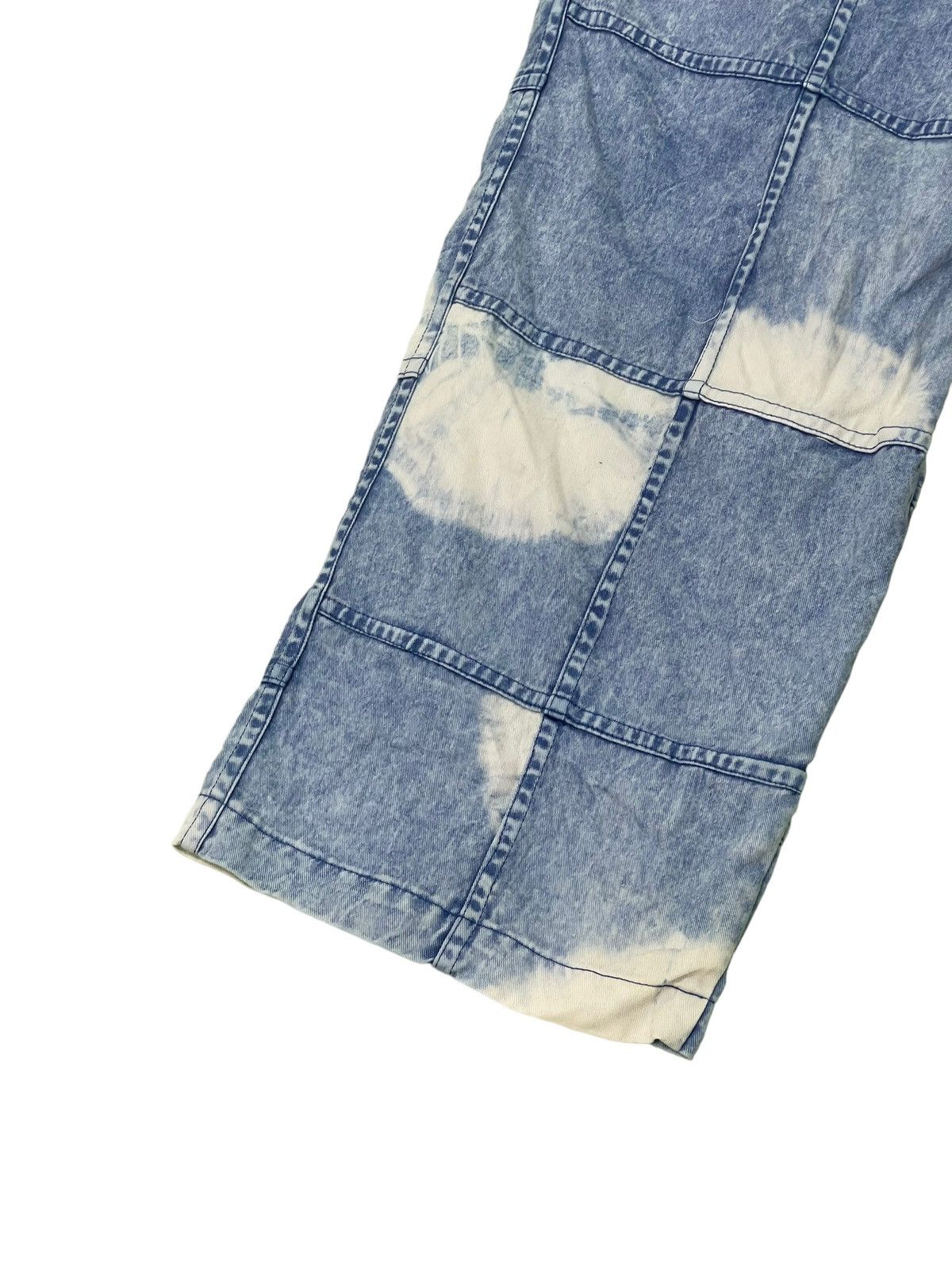 Japanese Brand Hagi Jeans Wide Baggy El Rodeo Tie Dye Handmade Thin 3🟦6 Size US 32 / EU 48 - 5 Thumbnail