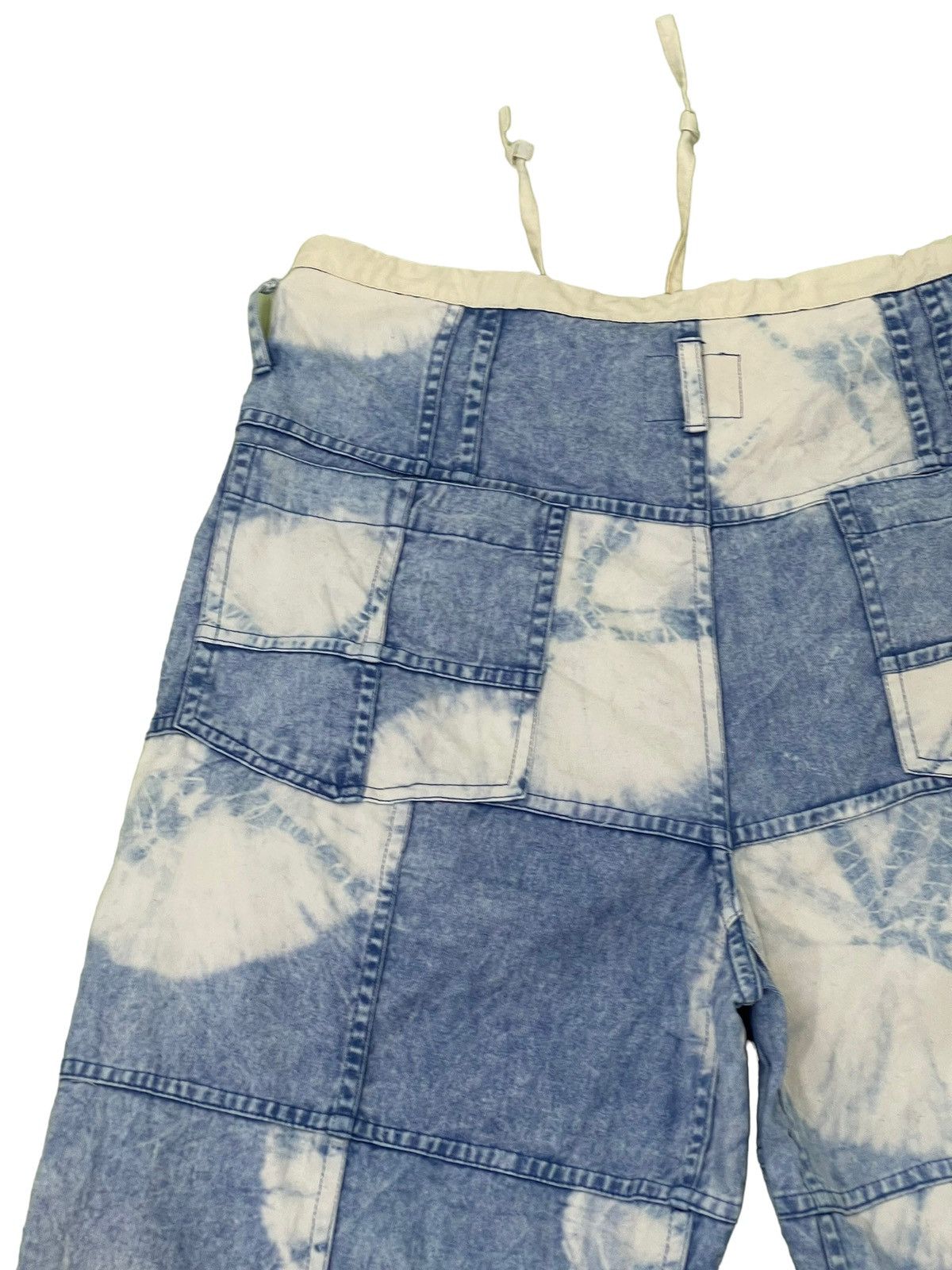 Japanese Brand Hagi Jeans Wide Baggy El Rodeo Tie Dye Handmade Thin 3🟦6 Size US 32 / EU 48 - 18 Thumbnail