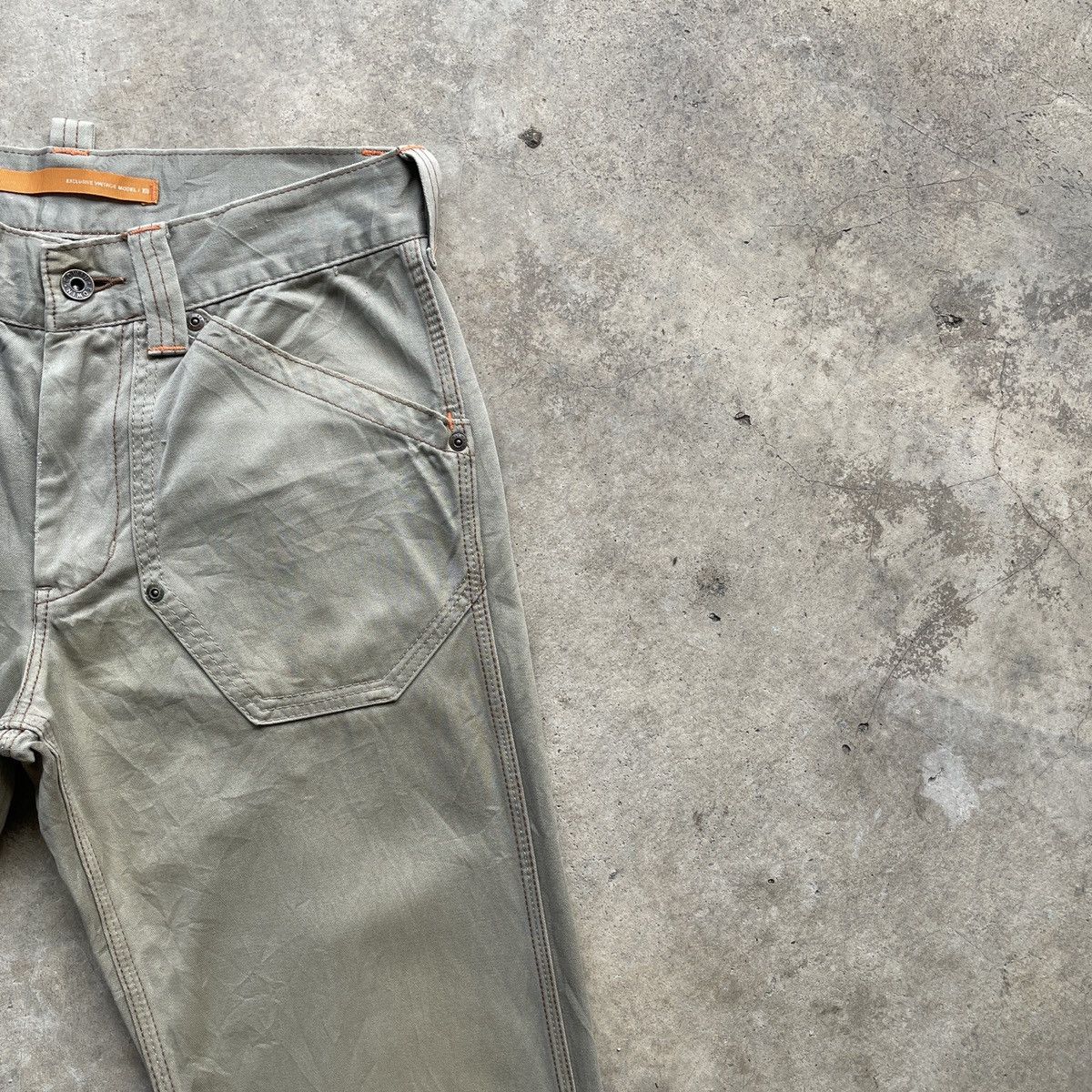 Japanese Brand W30💥 Vintage Japanese Faded Buckle Tactical Trousers Pants Size US 30 / EU 46 - 7 Thumbnail