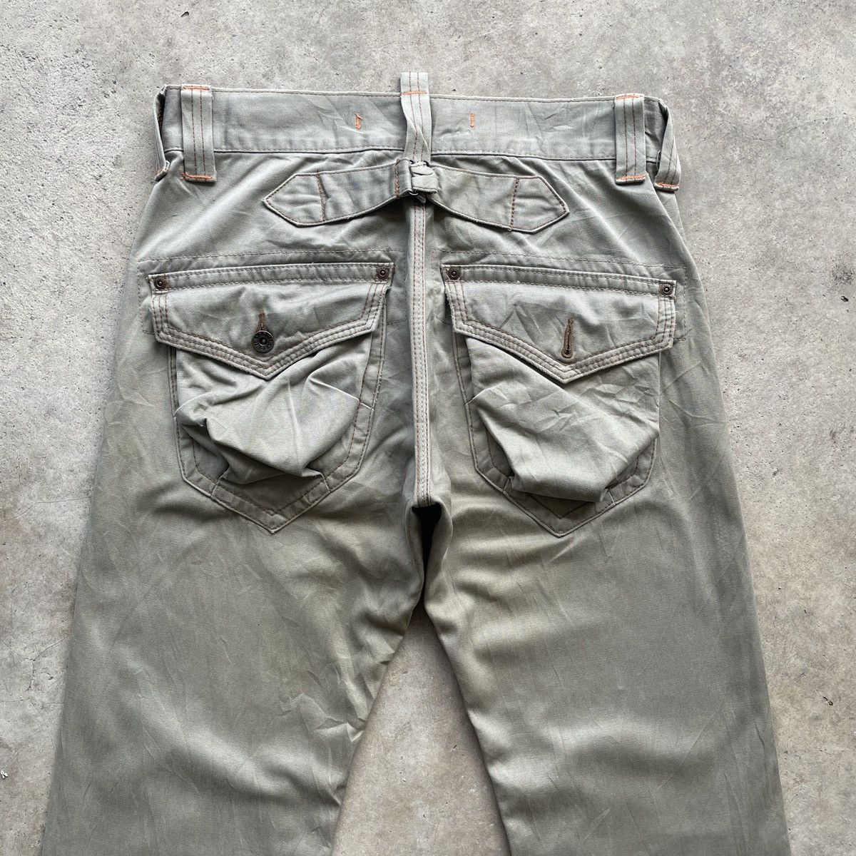 Japanese Brand W30💥 Vintage Japanese Faded Buckle Tactical Trousers Pants Size US 30 / EU 46 - 13 Thumbnail