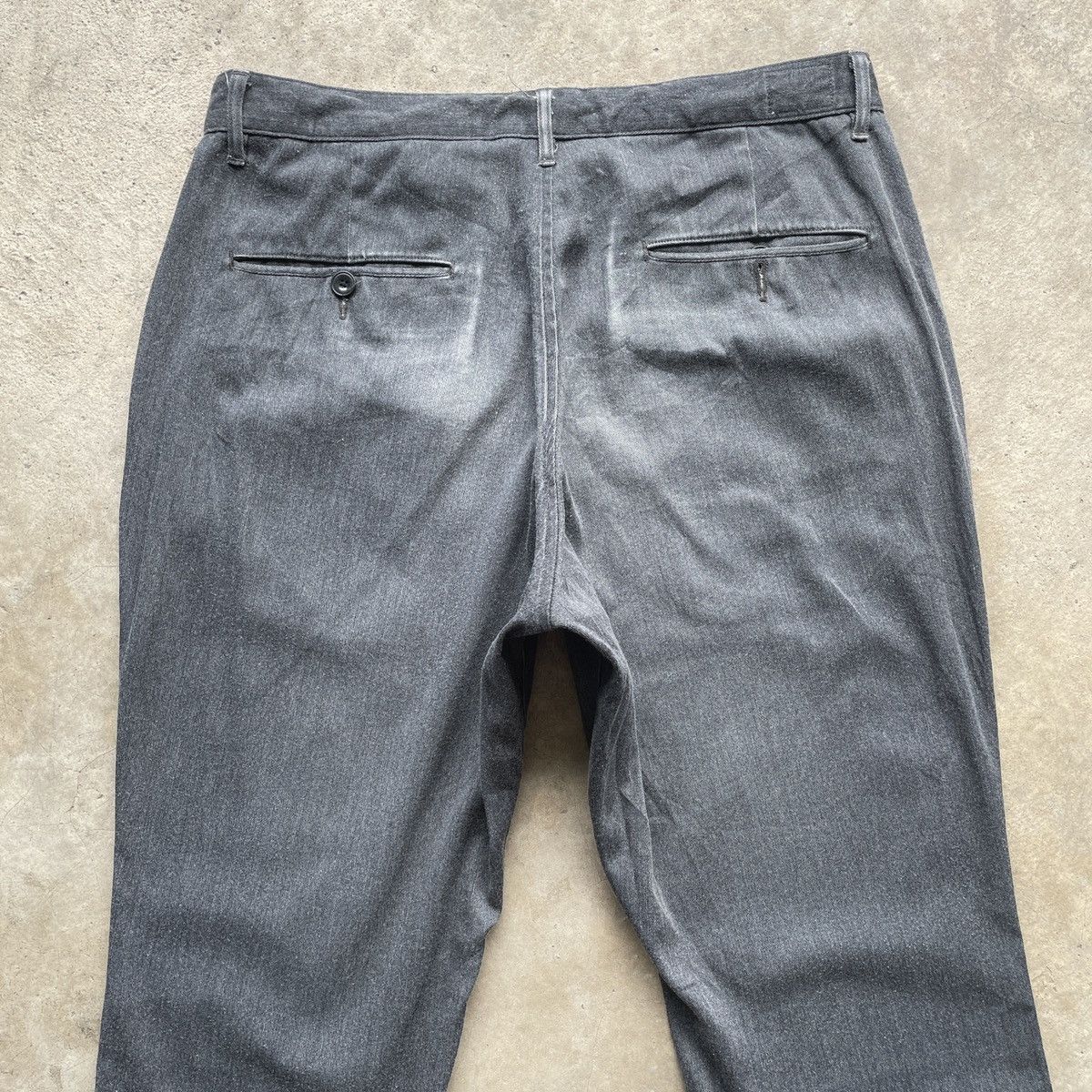 Japanese Brand W30💥 Vintage Japanese Brand Faded Grey Trousers Casual Pants Size US 30 / EU 46 - 9 Thumbnail