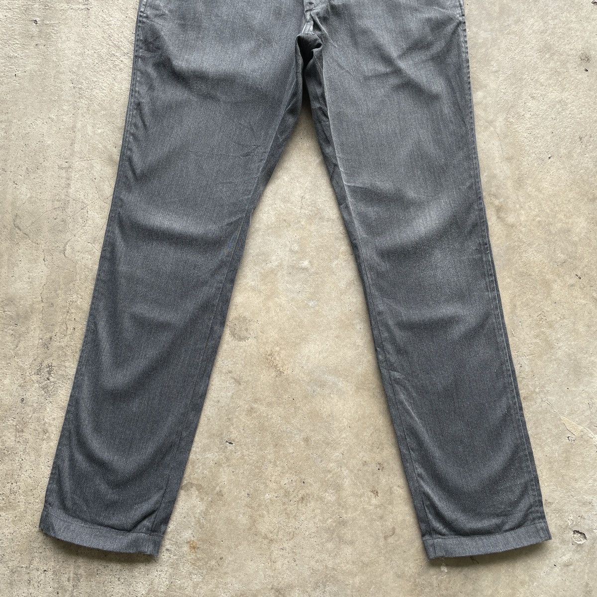Japanese Brand W30💥 Vintage Japanese Brand Faded Grey Trousers Casual Pants Size US 30 / EU 46 - 4 Thumbnail