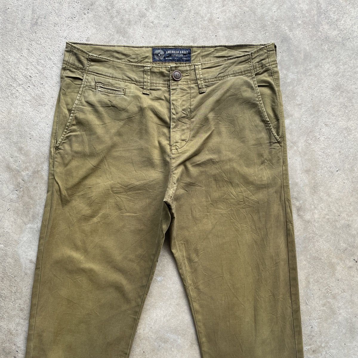 American Eagle Outfitters Vintage American Eagle Outfitters Faded Trousers Pants W31 Size US 31 - 3 Thumbnail
