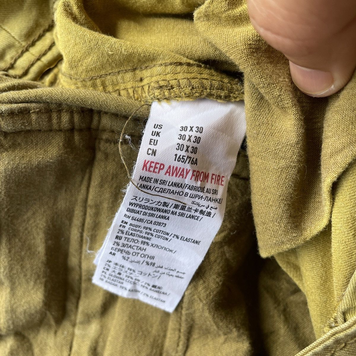 American Eagle Outfitters Vintage American Eagle Outfitters Faded Trousers Pants W31 Size US 31 - 6 Thumbnail