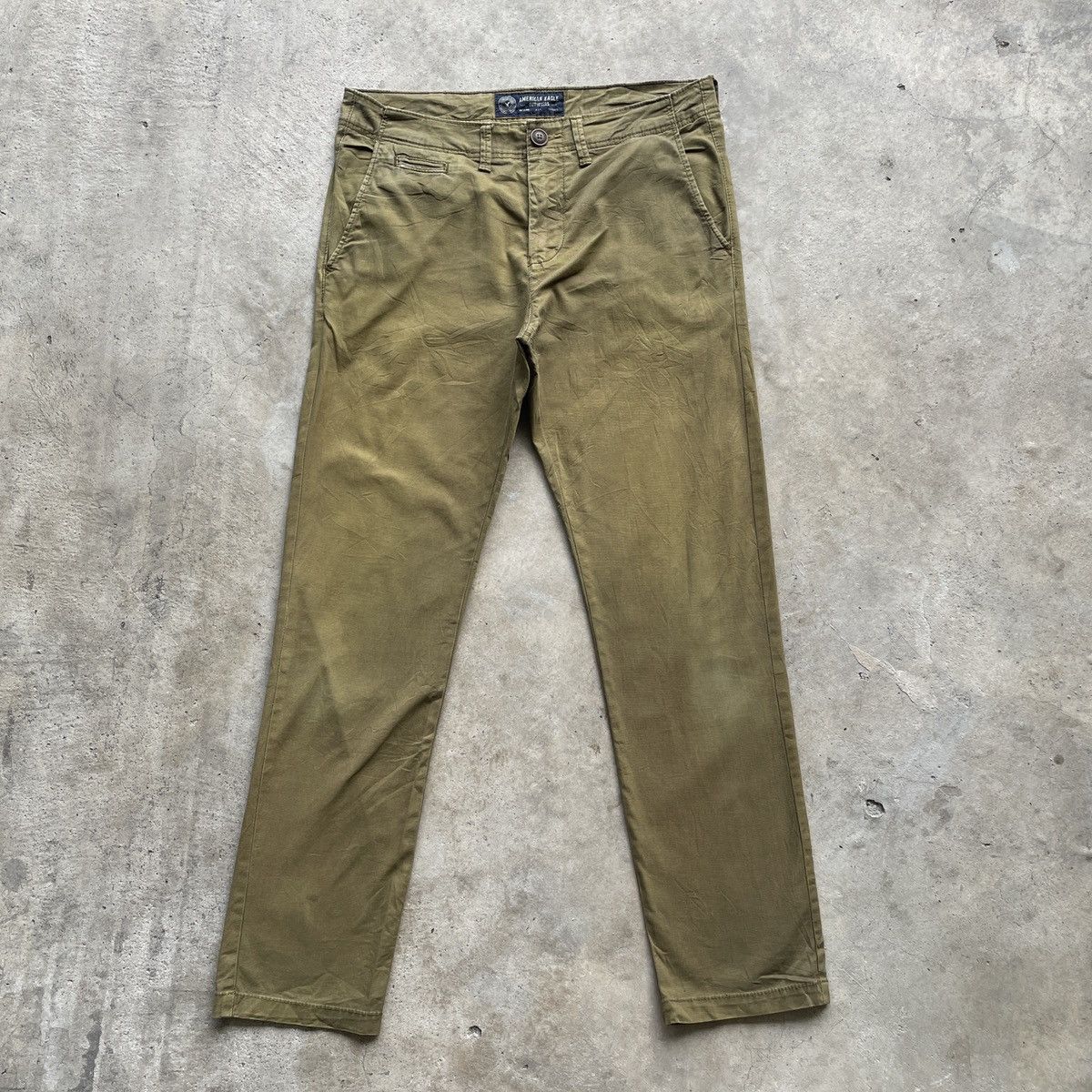 American Eagle Outfitters Vintage American Eagle Outfitters Faded Trousers Pants W31 Size US 31 - 1 Thumbnail