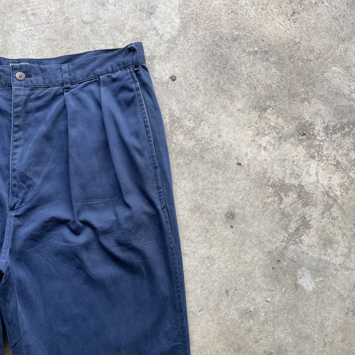 Polo Ralph Lauren Vintage Polo By Ralph Lauren Blue Trousers Casual Pants W33 Size US 33 - 6 Thumbnail