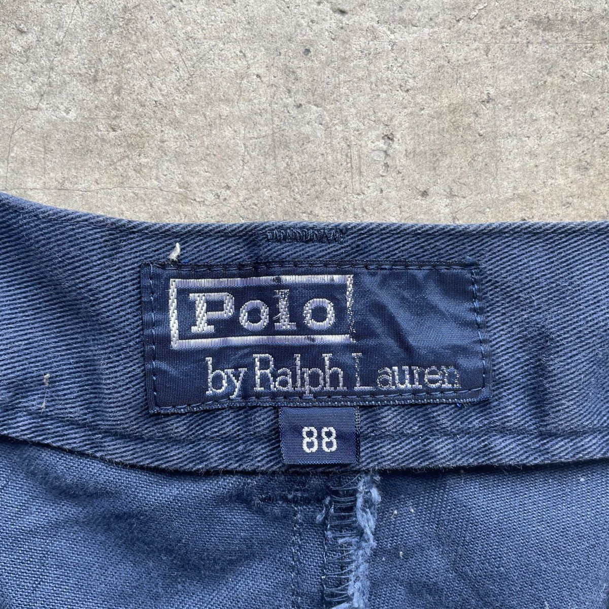 Polo Ralph Lauren Vintage Polo By Ralph Lauren Blue Trousers Casual Pants W33 Size US 33 - 7 Thumbnail