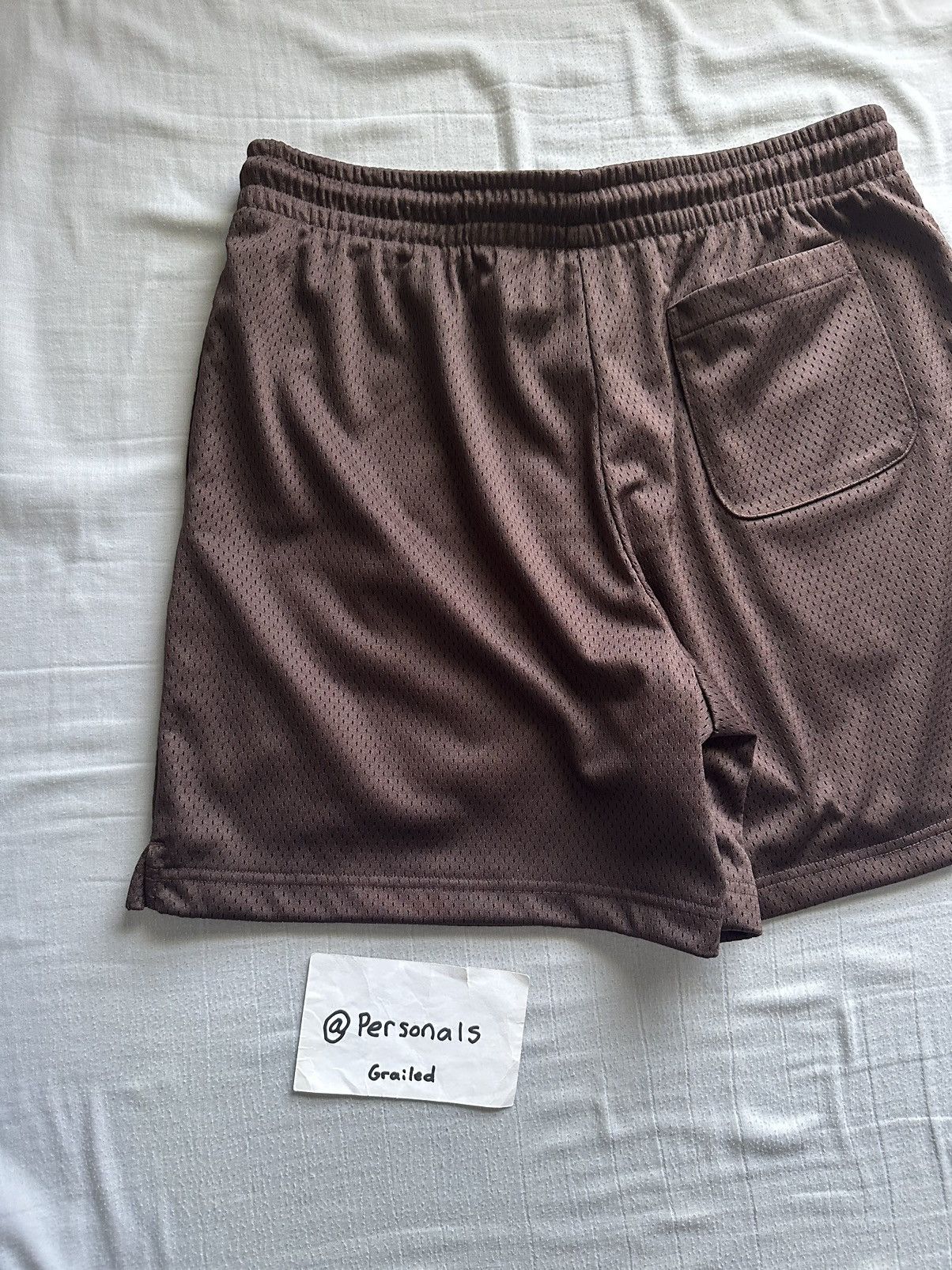 Aime Leon Dore Aime Leon Dore Crest Shorts Brown Medium Size US 32 / EU 48 - 10 Thumbnail