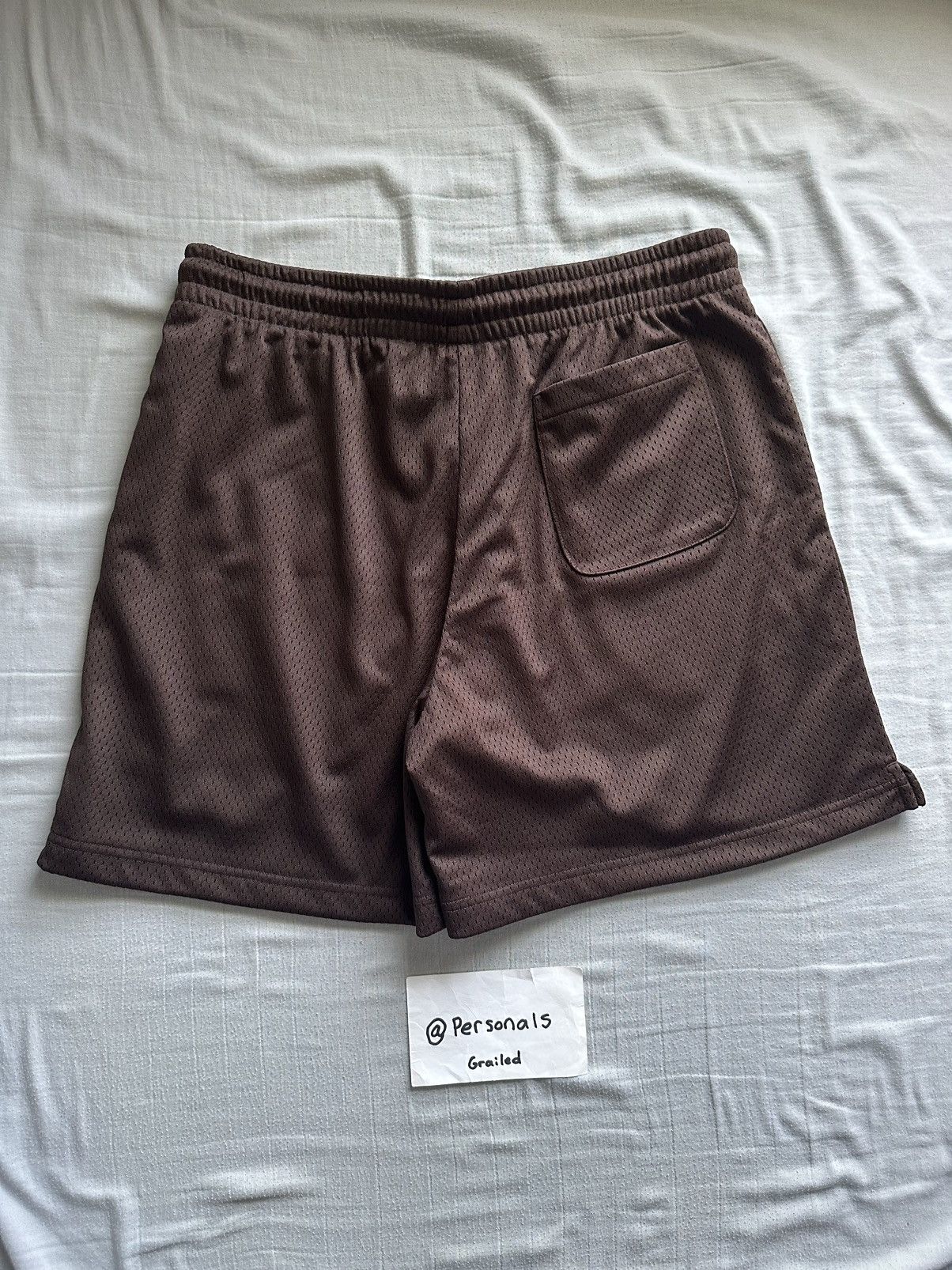 Aime Leon Dore Aime Leon Dore Crest Shorts Brown Medium Size US 32 / EU 48 - 7 Thumbnail