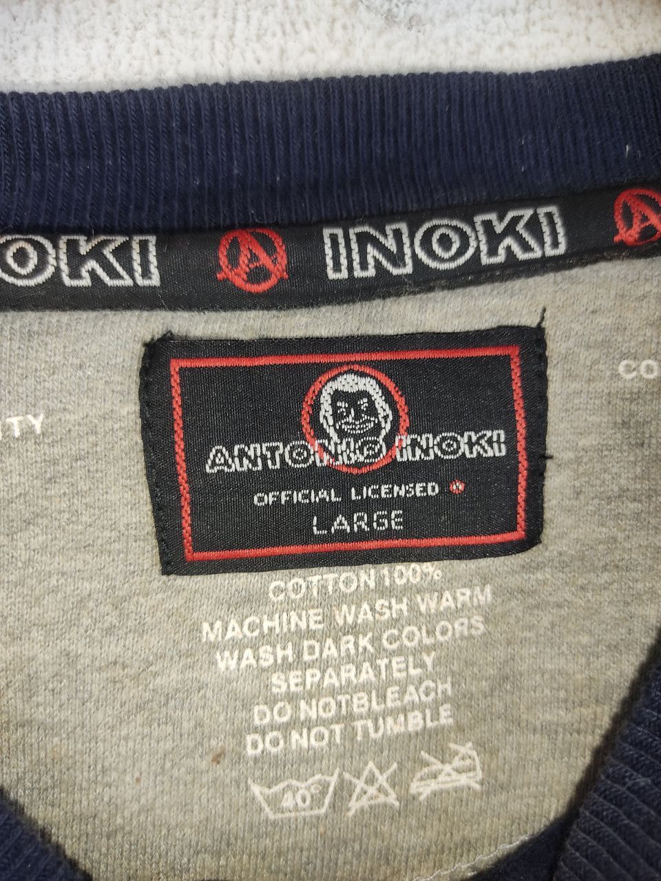 ICON Motorsports × Japanese Brand × WWE Legendary Antonio Inoki Japanese Wrestler Sweatshirt Size US L / EU 52-54 / 3 - 5 Thumbnail