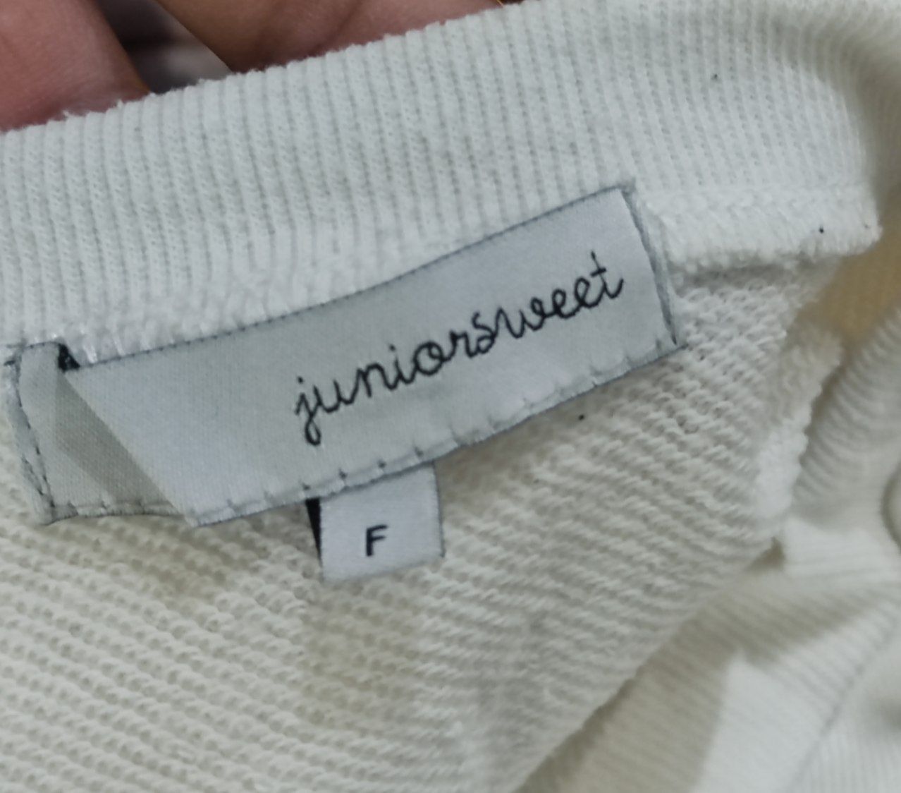 Japanese Brand JUNIOR SWEET JUDGE AMERICAN FLAG OVERSIZED WHITE SWEATSHIRT Size US XXL / EU 58 / 5 - 8 Thumbnail