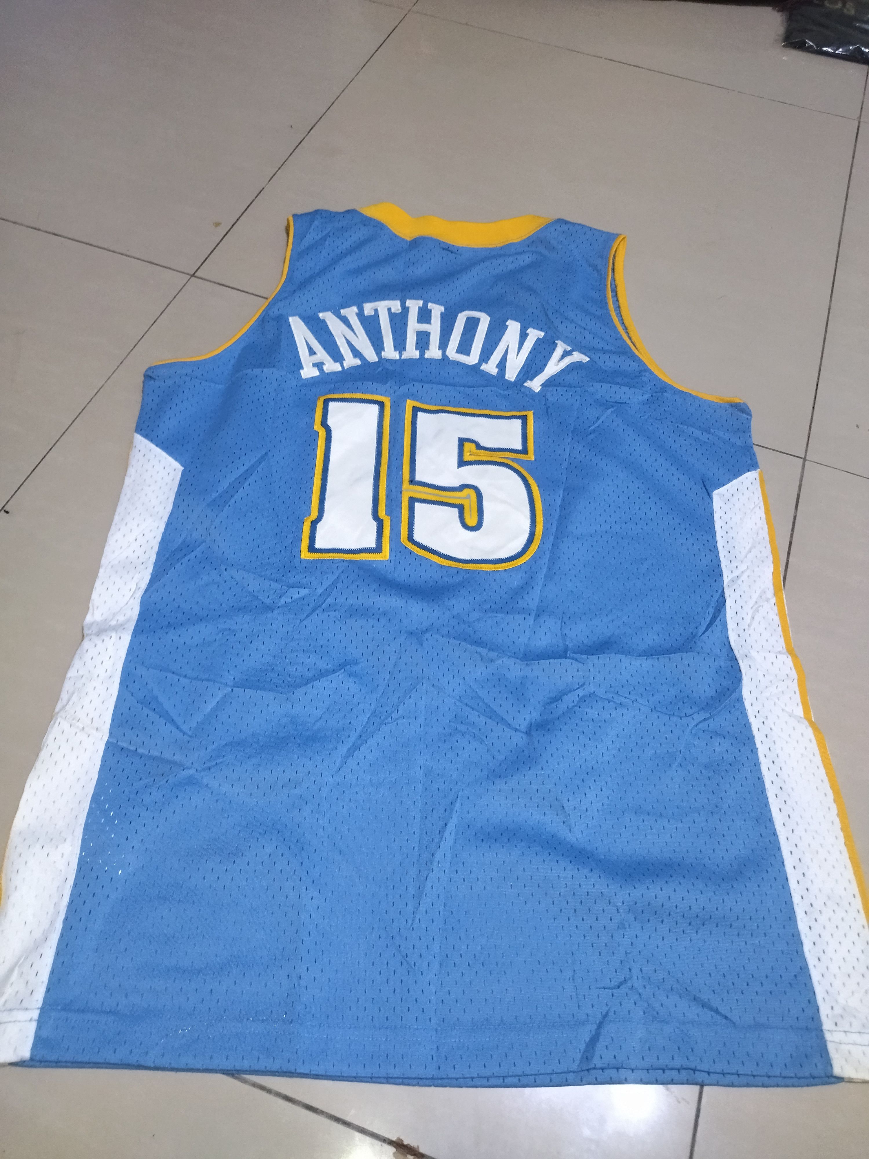 NBA × Nike × Vintage Vintage Nike Carmelo Anthony Denver NBA Jersey Size US M / EU 48-50 / 2 - 8 Thumbnail