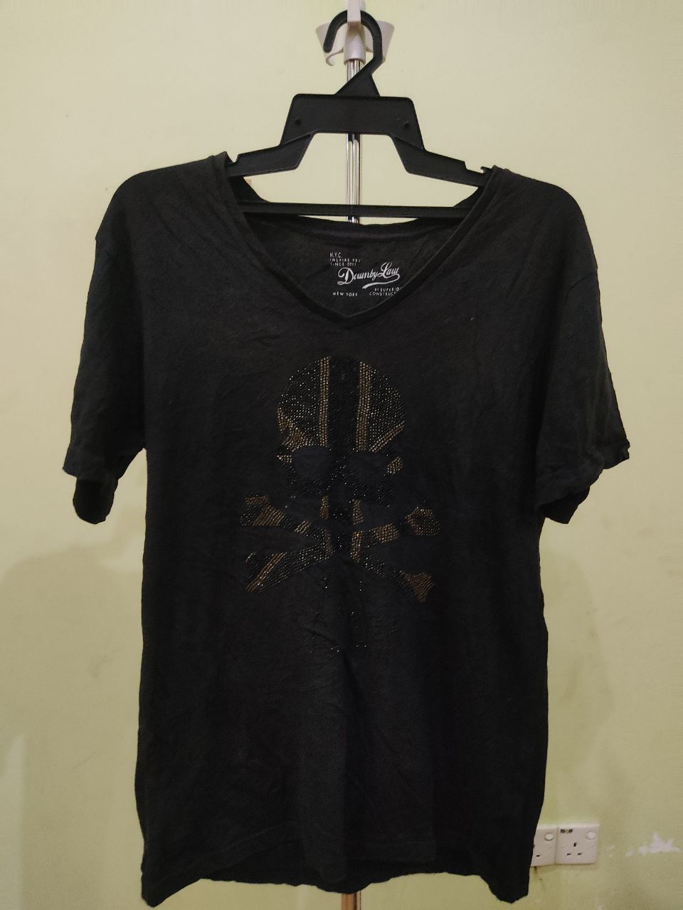 Other Shiny Skull Black Tee Size US M / EU 48-50 / 2 - 1 Thumbnail