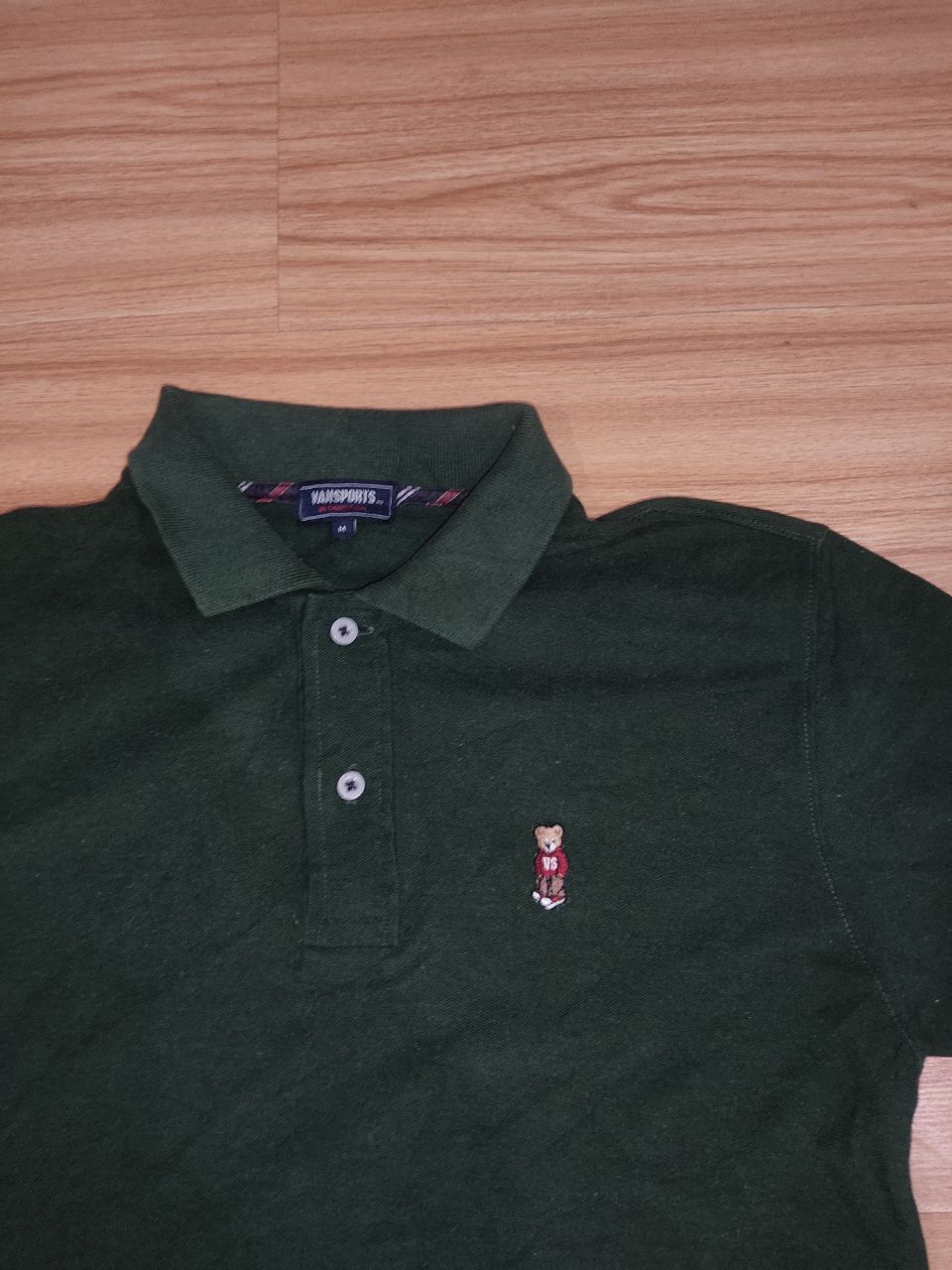 Japanese Brand × Van Small Bear Embroidered Vansport Shirt Size US M / EU 48-50 / 2 - 2 Thumbnail