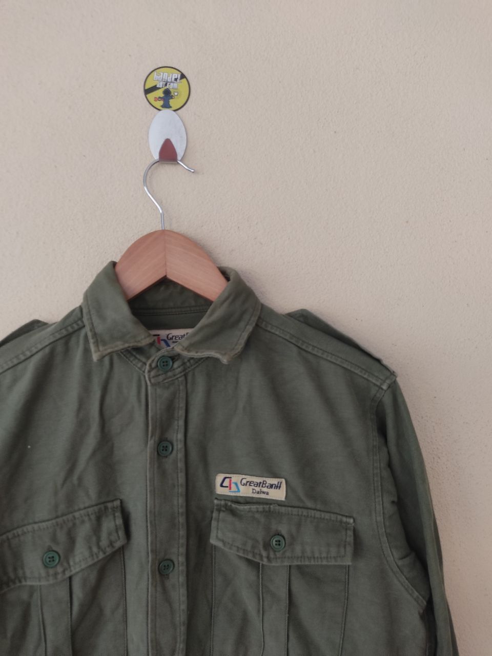 Japanese Brand × Vintage GREAT BANFF DAIWA FISHING TACTICAL SHIRT Size US L / EU 52-54 / 3 - 2 Thumbnail