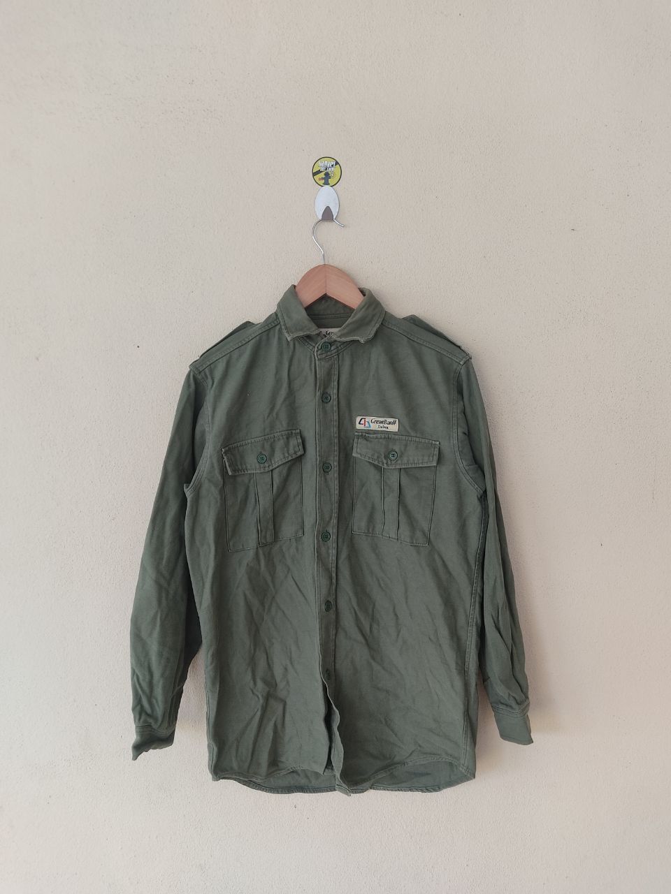 Japanese Brand × Vintage GREAT BANFF DAIWA FISHING TACTICAL SHIRT Size US L / EU 52-54 / 3 - 1 Thumbnail