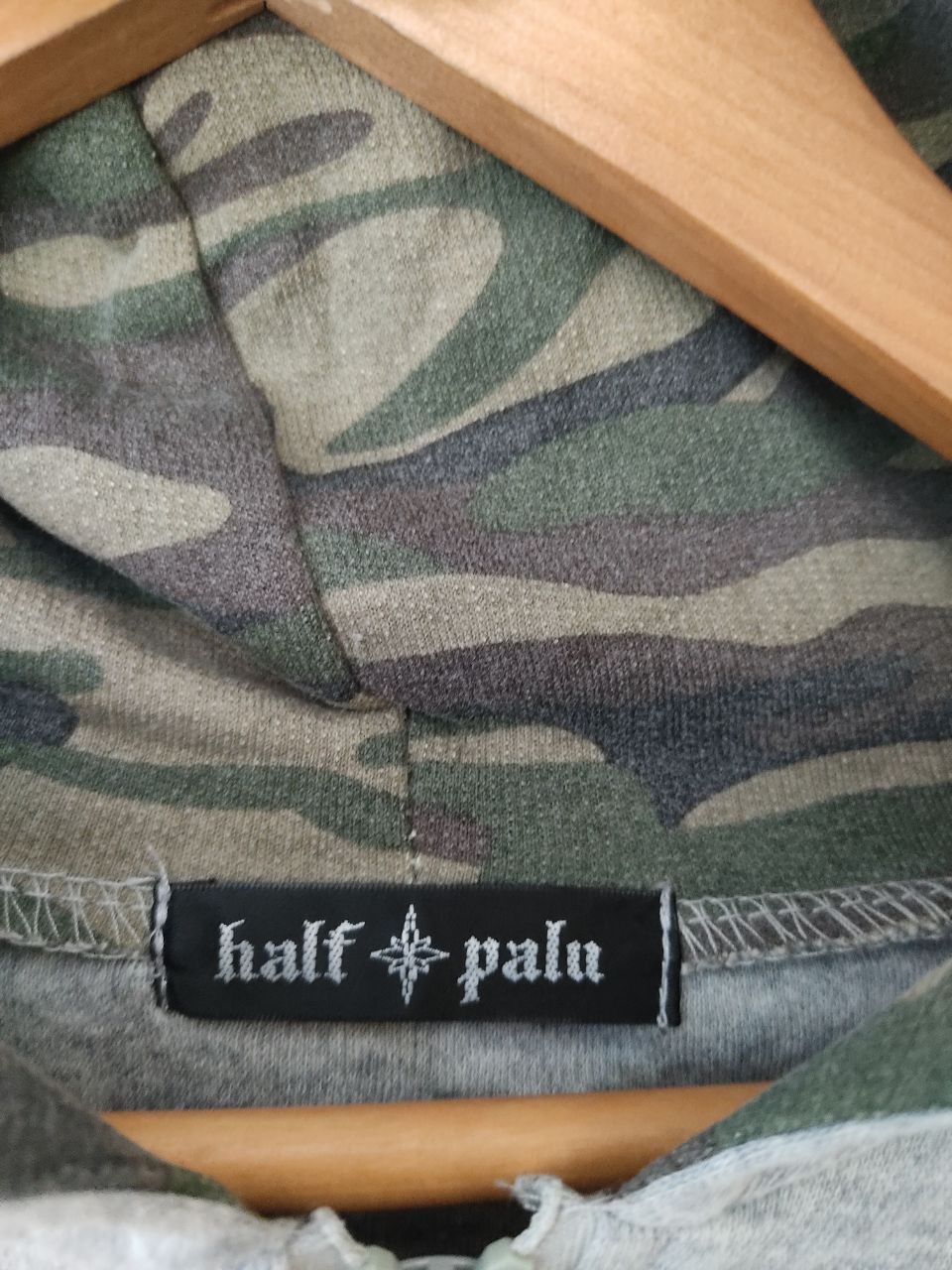 Japanese Brand × Vintage HALF PALU CROWNS EAGLE HOODIE Size US M / EU 48-50 / 2 - 5 Thumbnail