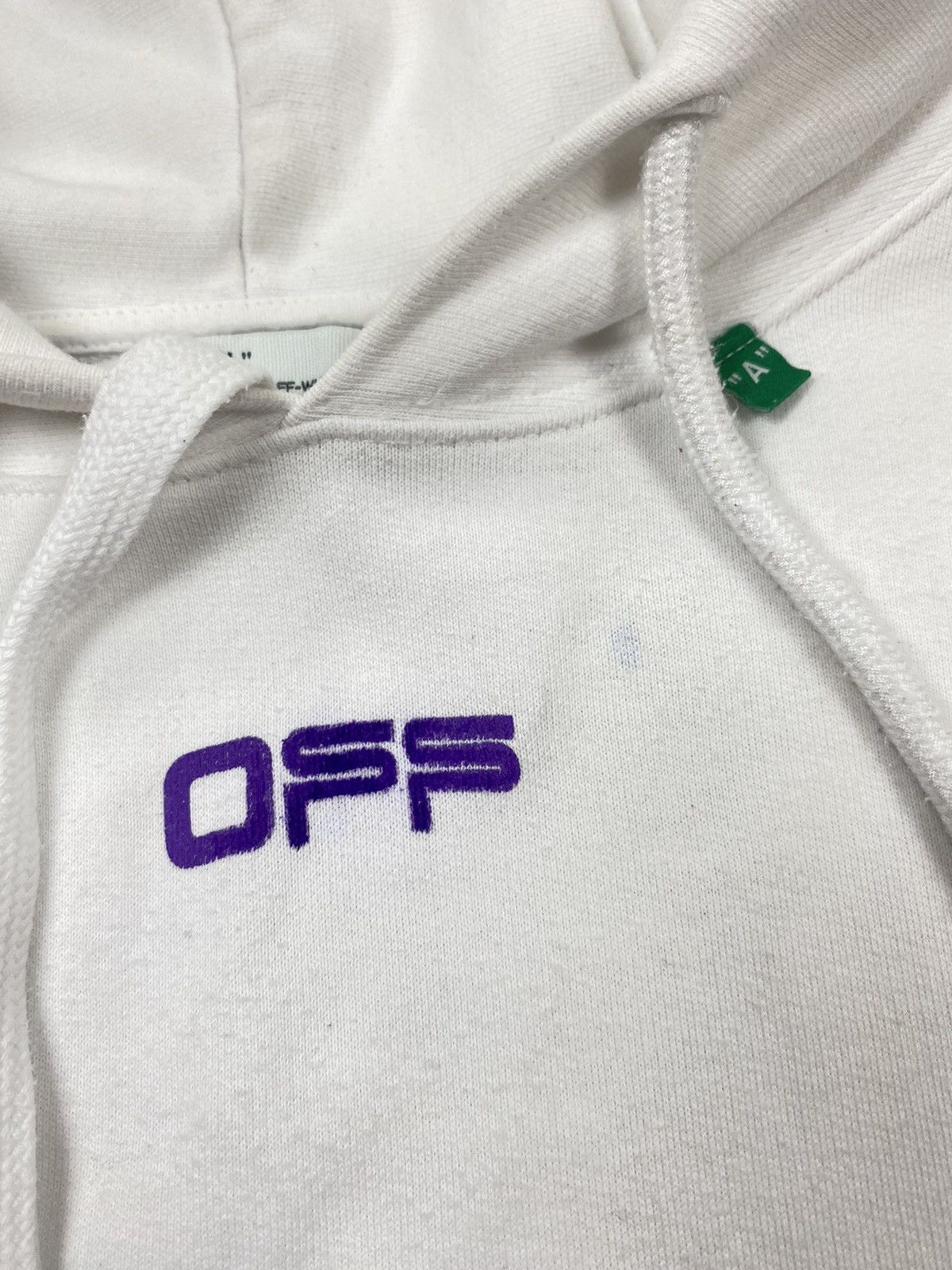 Off-White Off-White white hoodie Zombie kiss kisses Size US S / EU 44-46 / 1 - 5 Thumbnail