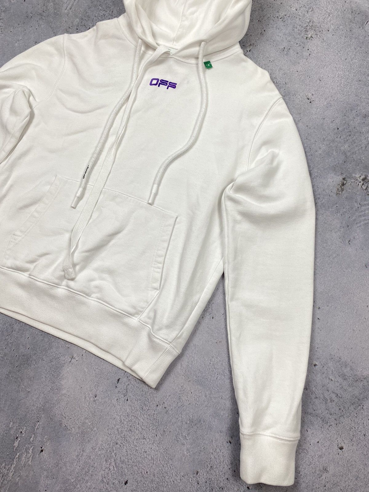 Off-White Off-White white hoodie Zombie kiss kisses Size US S / EU 44-46 / 1 - 3 Thumbnail