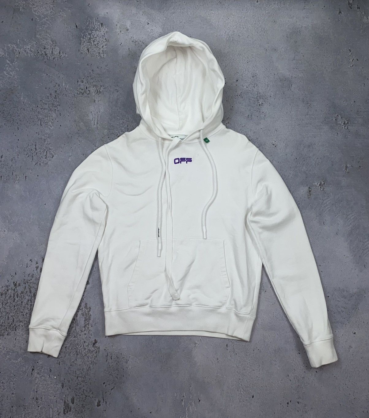 Off-White Off-White white hoodie Zombie kiss kisses Size US S / EU 44-46 / 1 - 2 Thumbnail