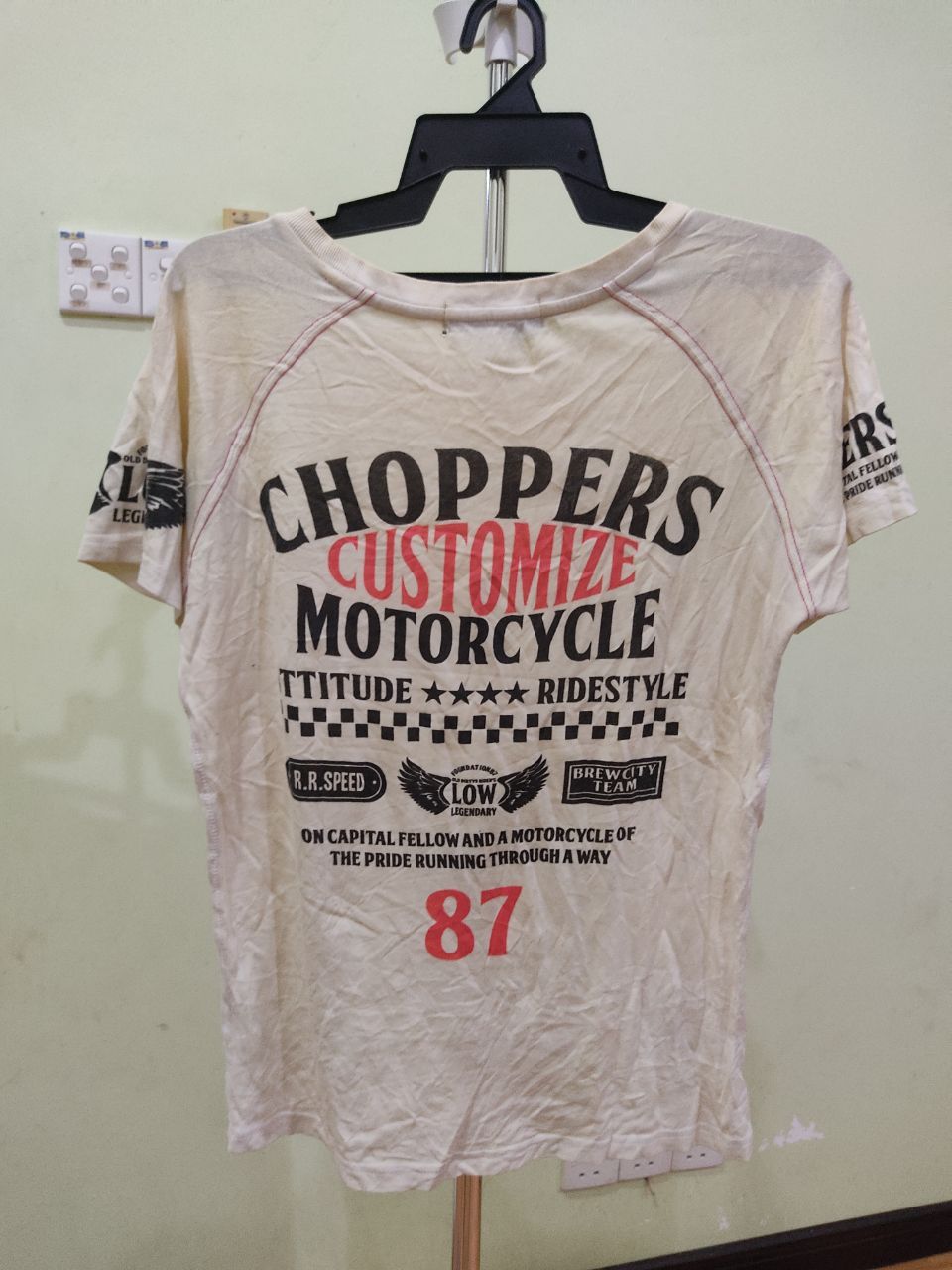 Japanese Brand Choppers Riders Club Tee Size US S / EU 44-46 / 1 - 2 Thumbnail