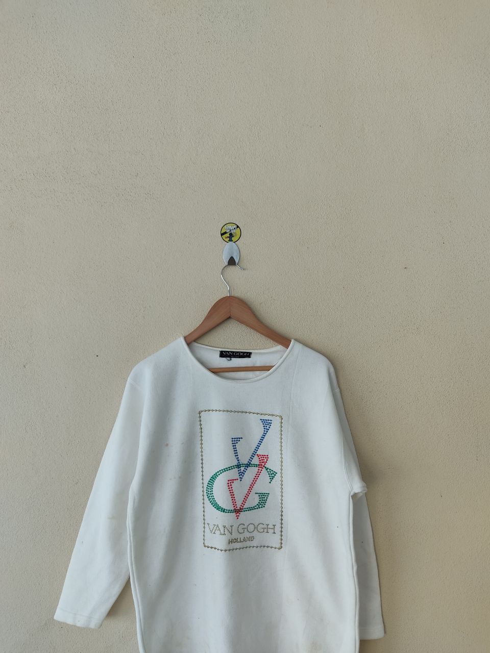 Japanese Brand × Vintage VINTAGE VAN GOGH HOLLAND EMBROIDERY SWEATSHIRT Size US M / EU 48-50 / 2 - 2 Thumbnail